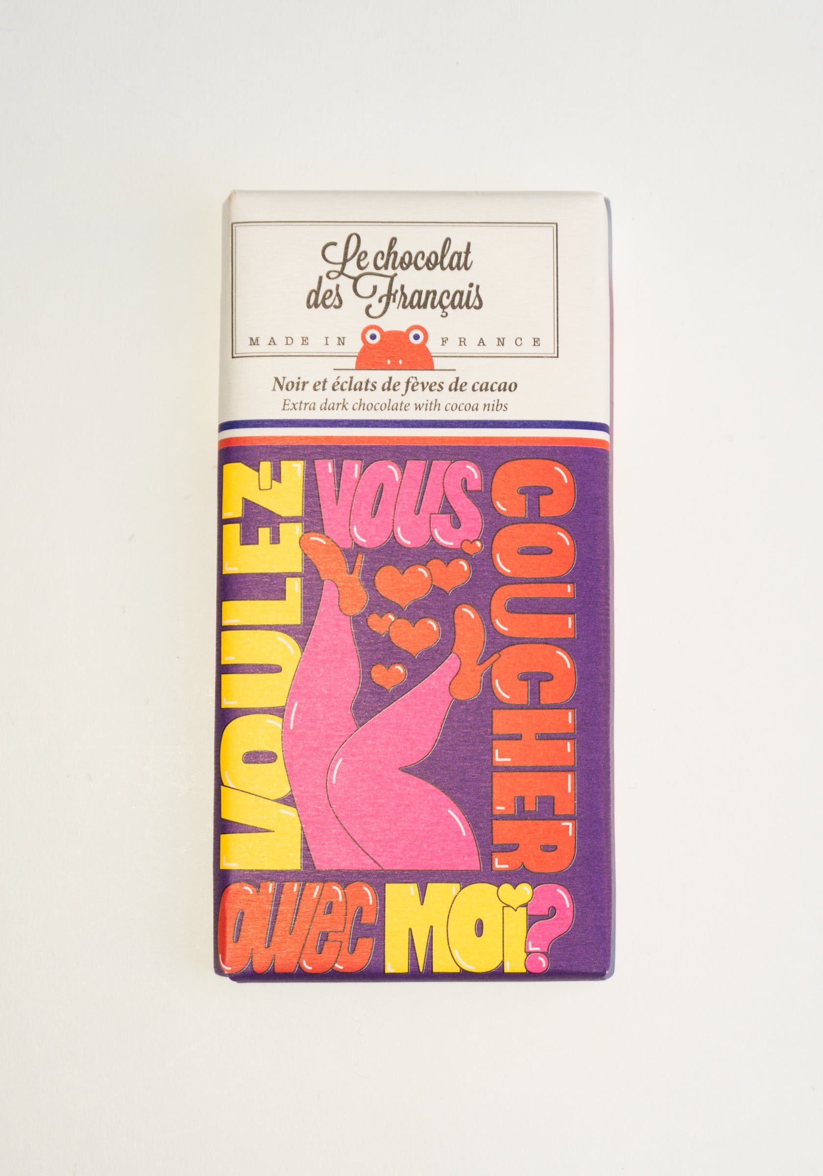 Voulez-Vous Dark Chocolate Bar with Nibs