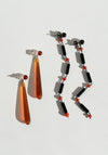 Drop Carnelian Earrings