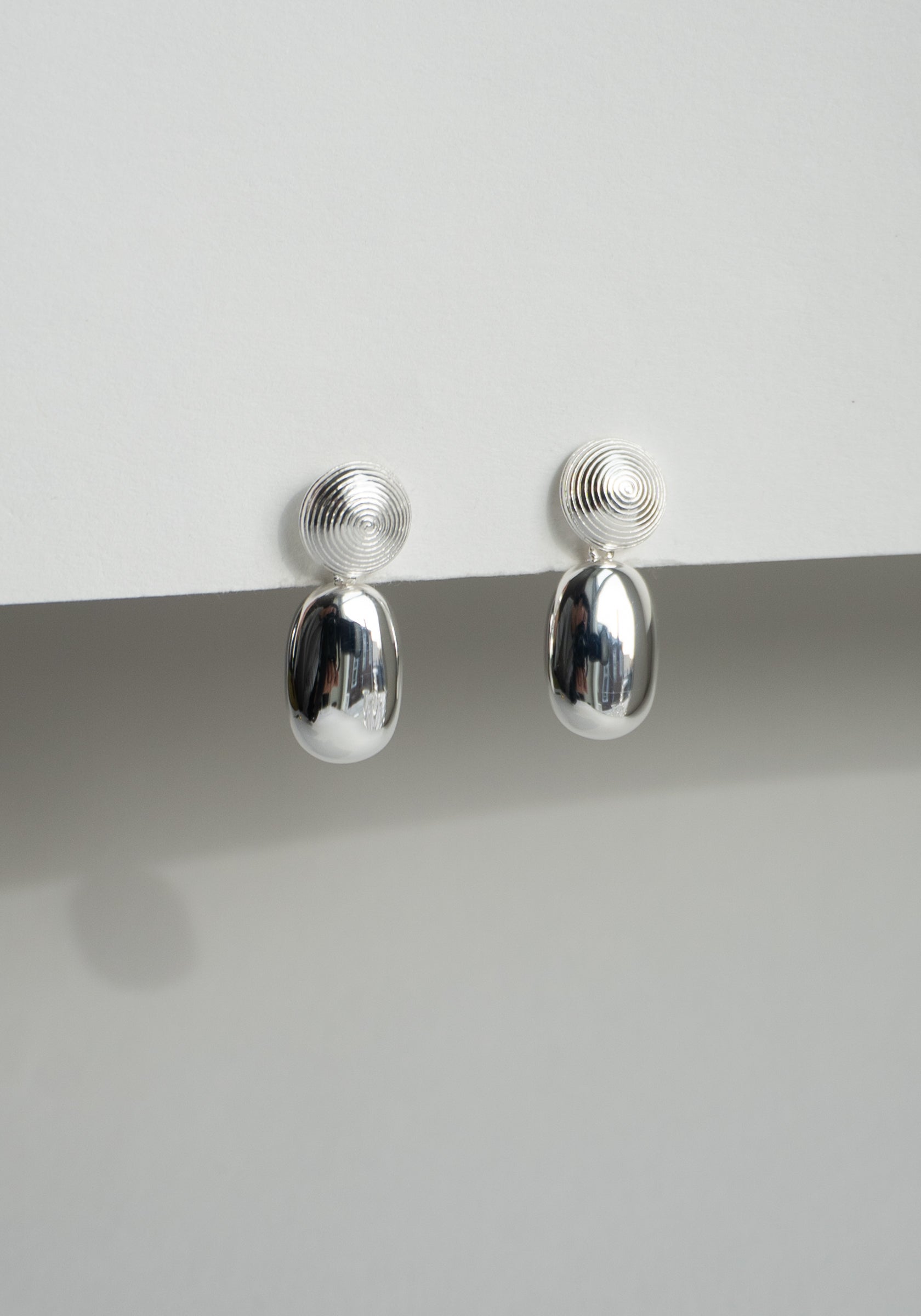 Carla Earrings in Silver