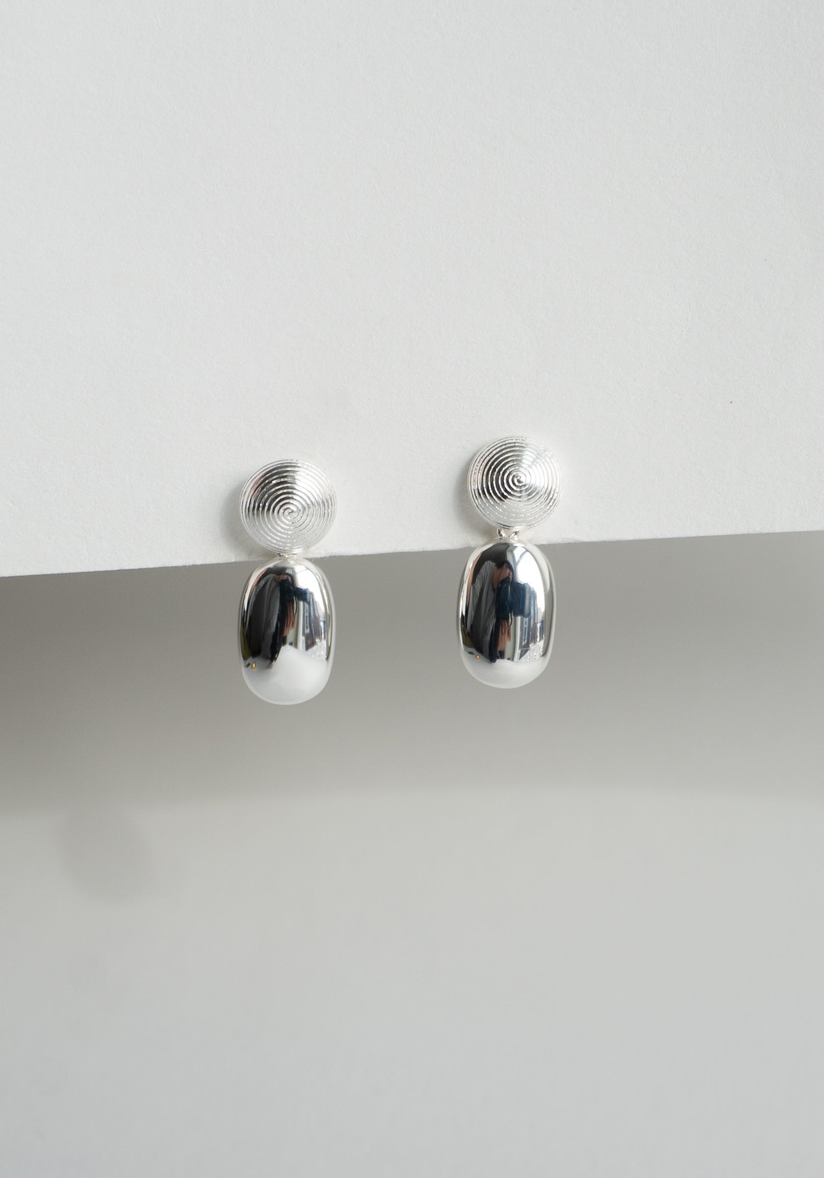 Carla Earrings in Silver