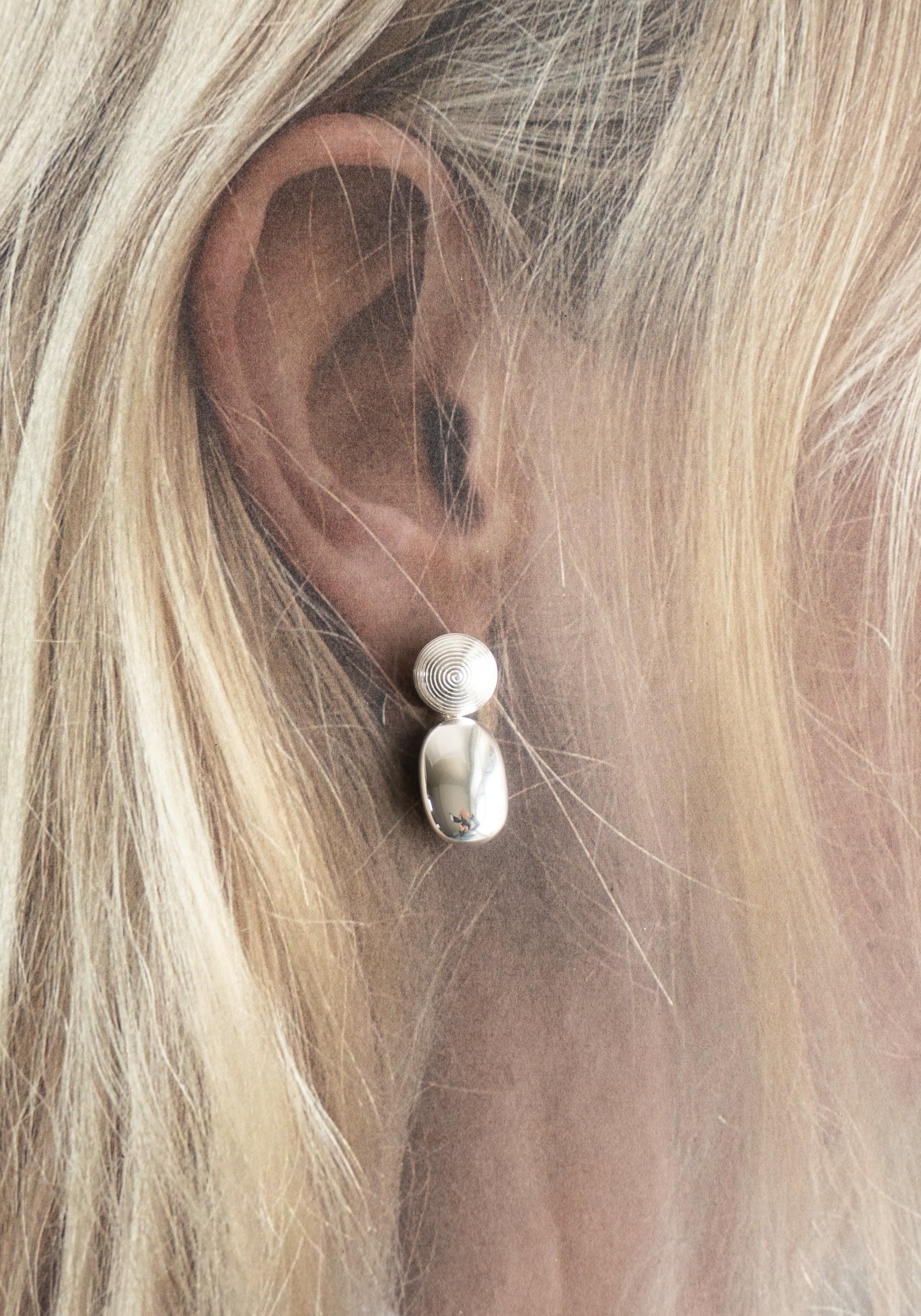 Carla Earrings in Silver