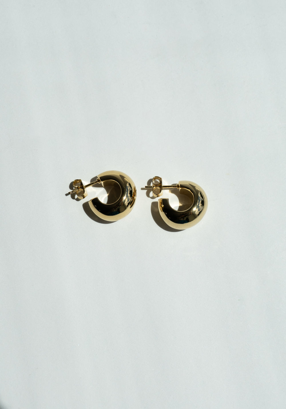 Lie Studio Simone Earrings in Gold