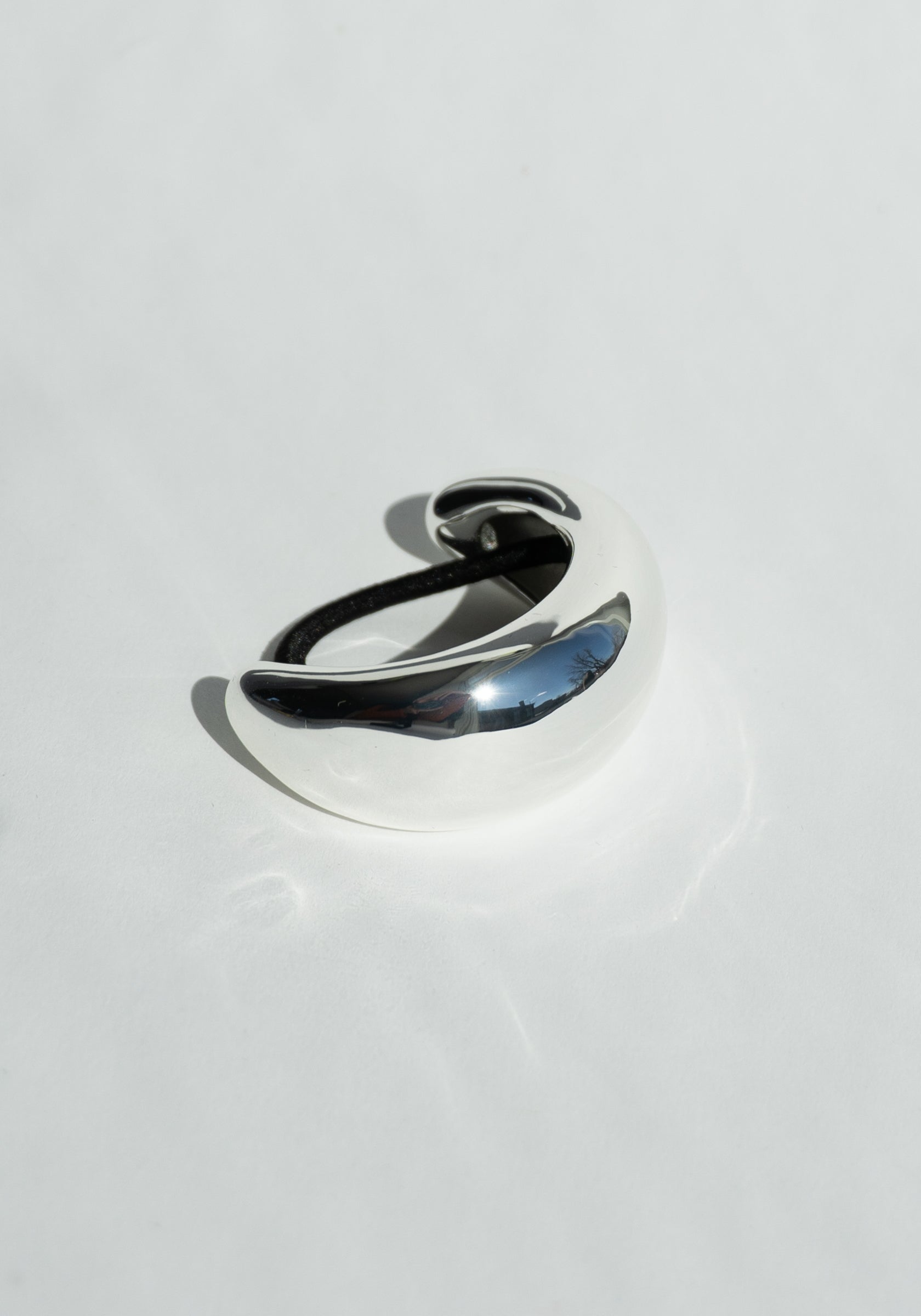 Lie Studio Thea Hair Tie in Silver