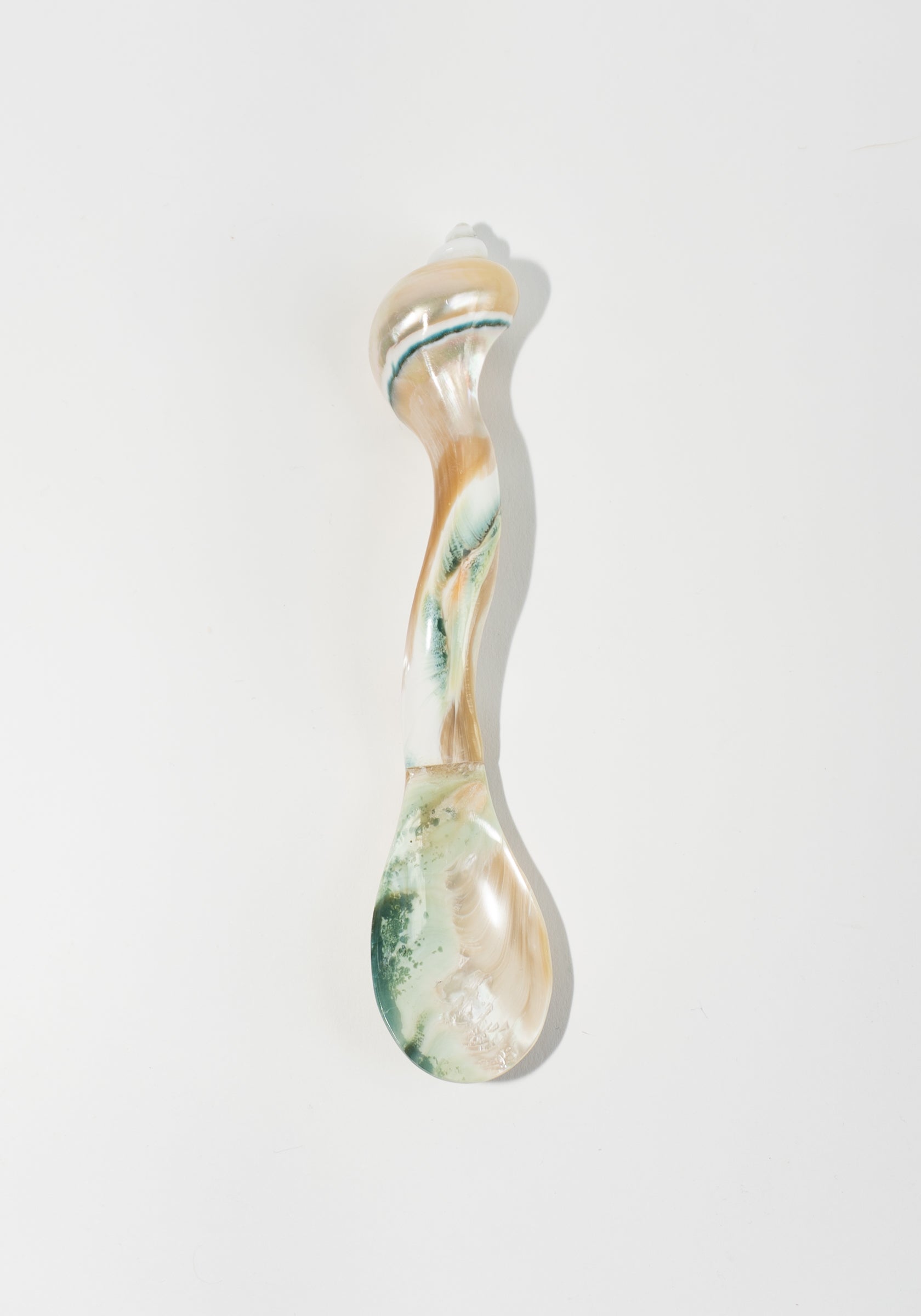 Large Shell Caviar Spoon