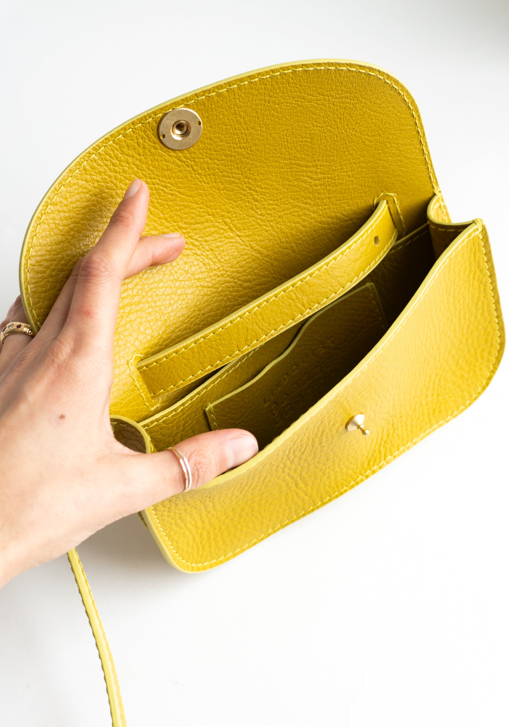 Lindquist Faba Bag in Chartreuse