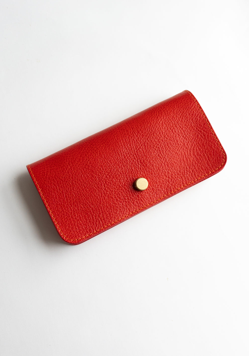 Hanne Accordion Wallet in Persimmon