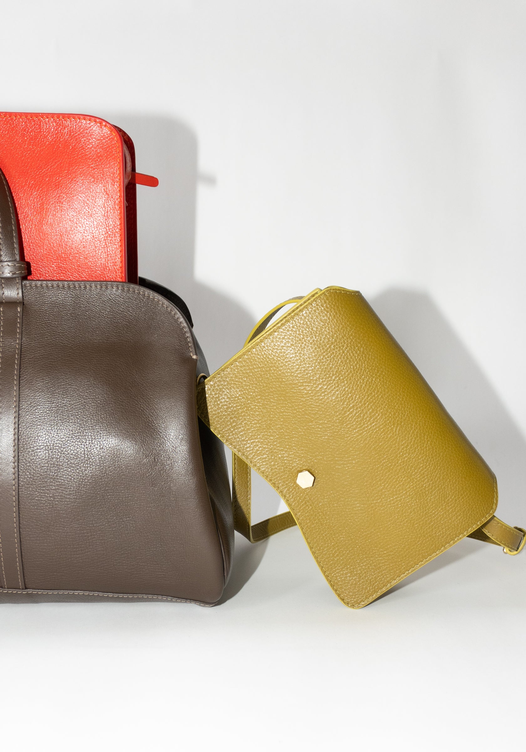 Val Bag in Green Ochre