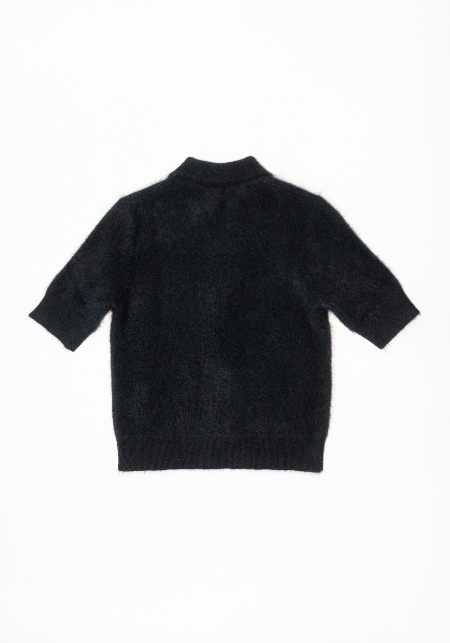 Lisa Yang Carolyn Sweater in Black Brushed