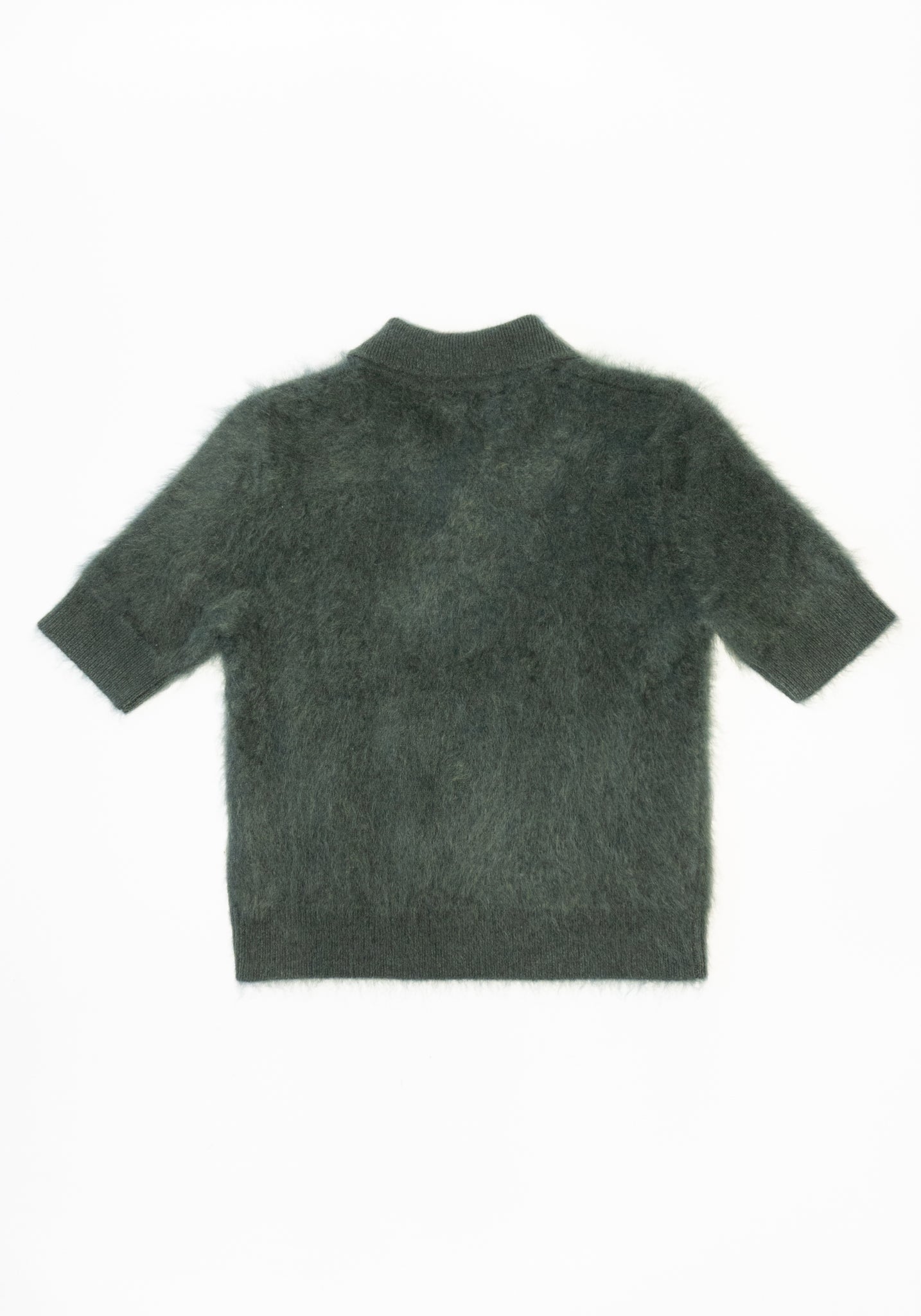 Lisa Yang Carolyn Sweater in Olive Brushed