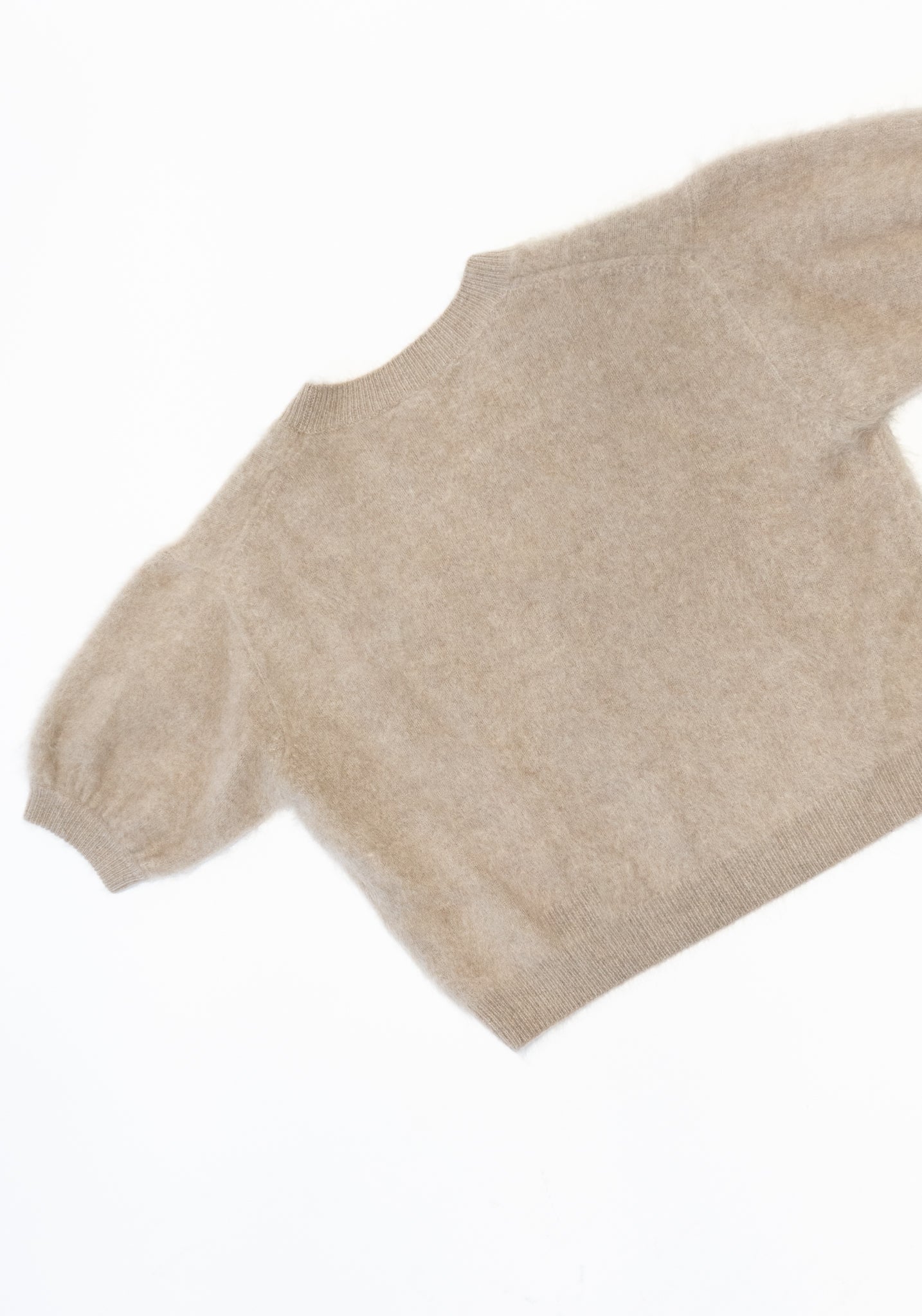 Lisa Yang Juniper Sweater in Mole Brushed