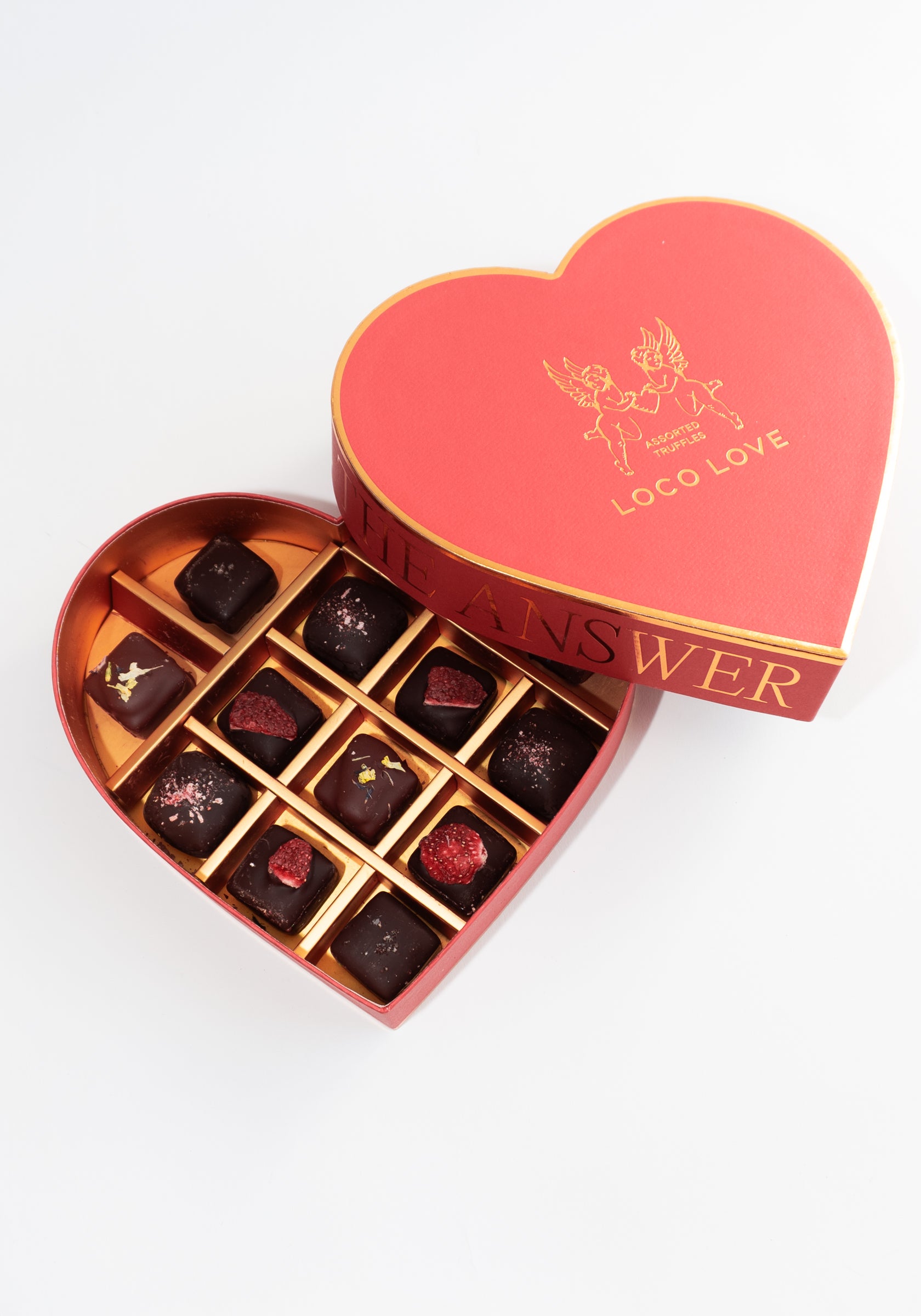 Loco Love Heart Chocolate Box