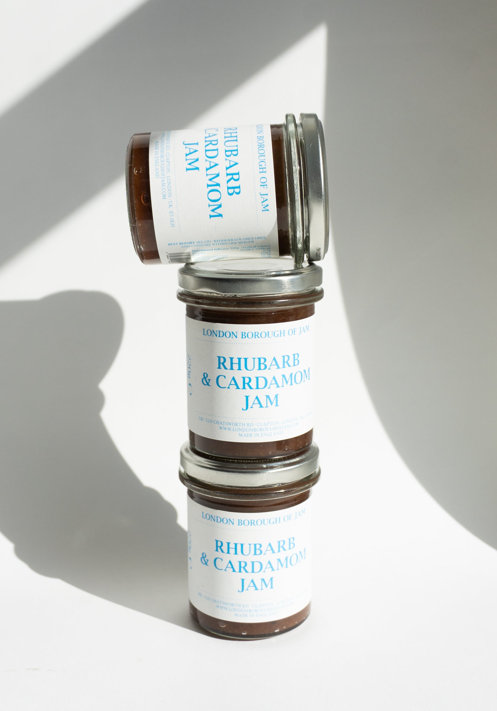 Rhubarb and Cardamom Jam