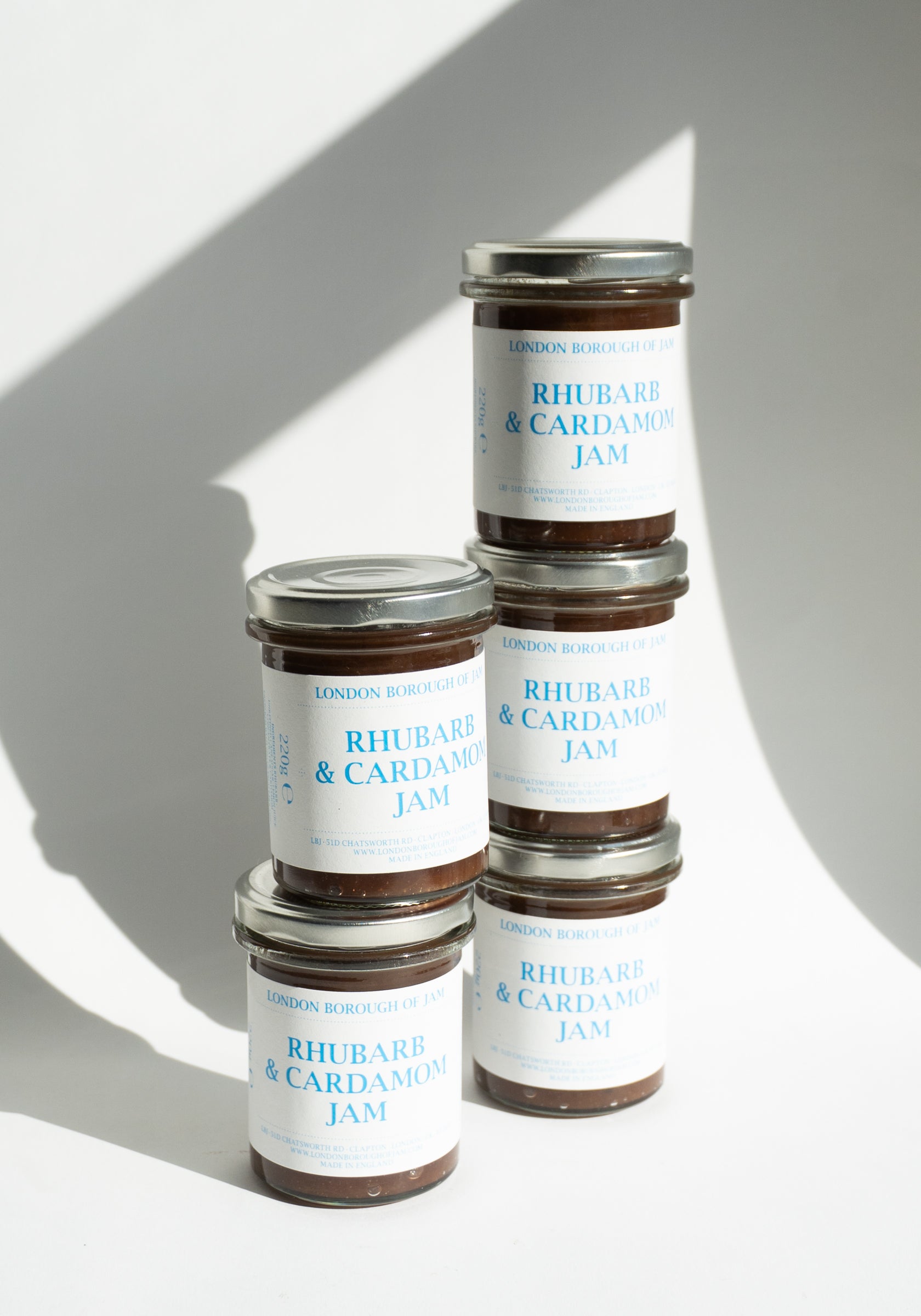 Rhubarb and Cardamom Jam