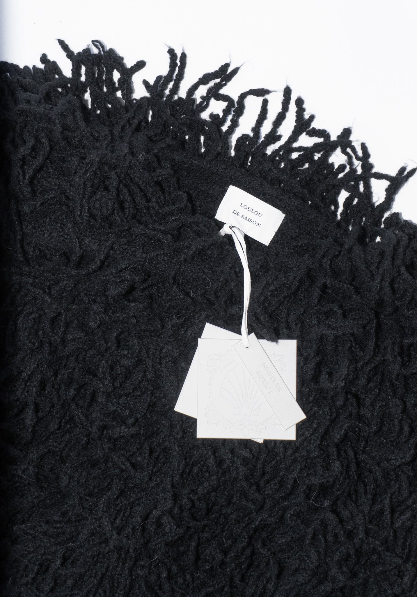 Gabin Round Neck Sweater in Black