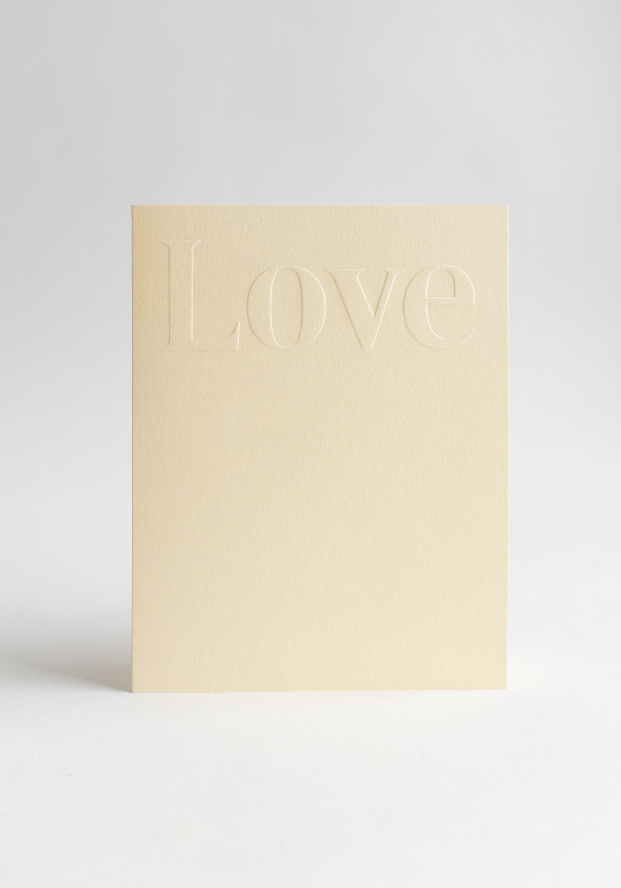 Love No. 19 Card
