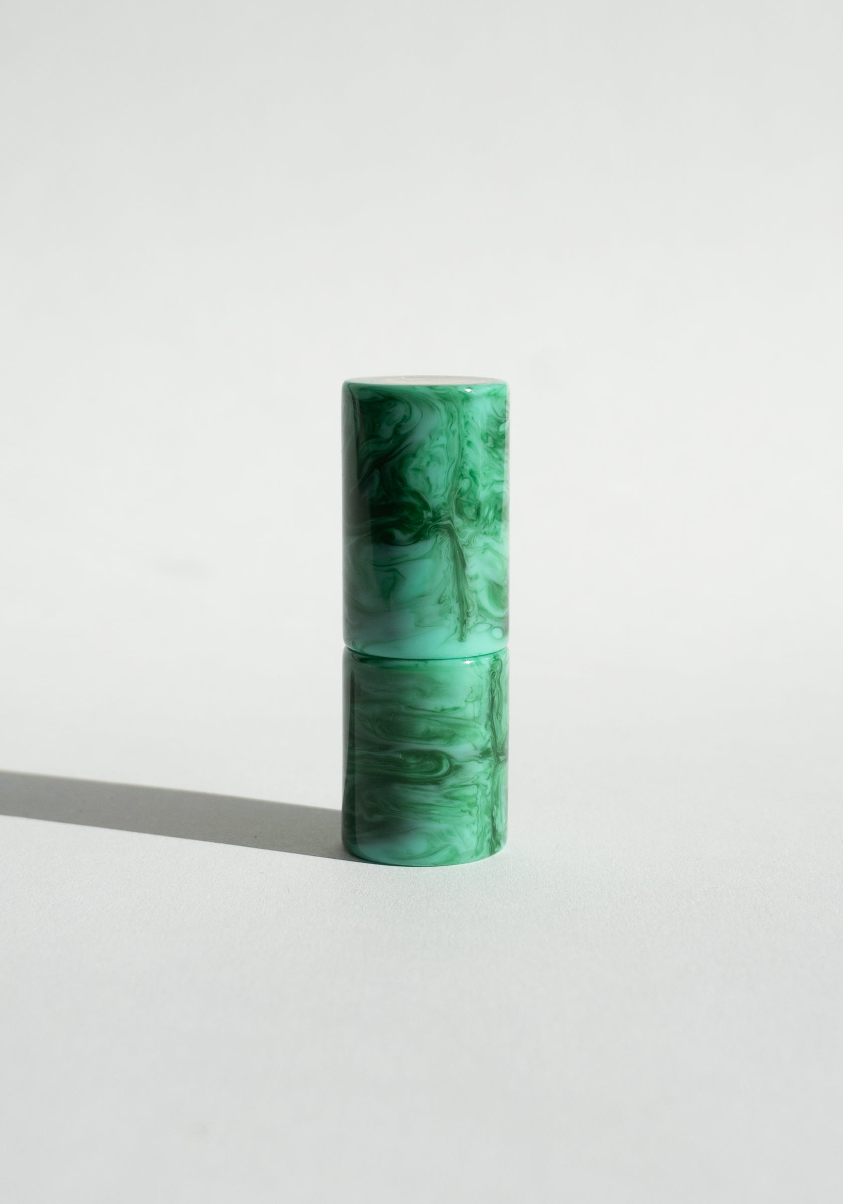 Le Klassic Malachite Lipstick Case with Rouge Alambra Lipstick