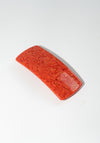 Jumbo Box Barrette in Poppy