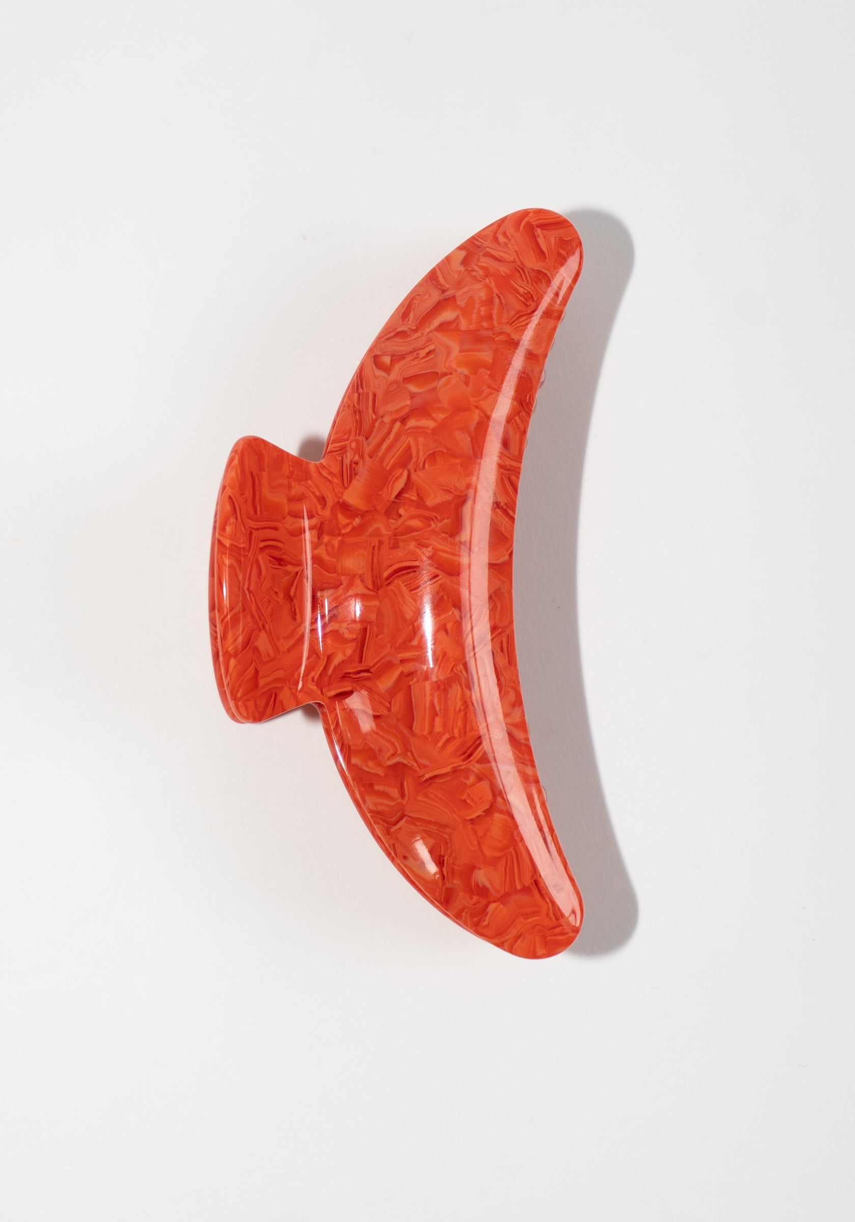 Jumbo Heirloom Claw in Poppy