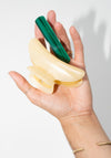 No. 3 Heirloom Barrette in Malachite