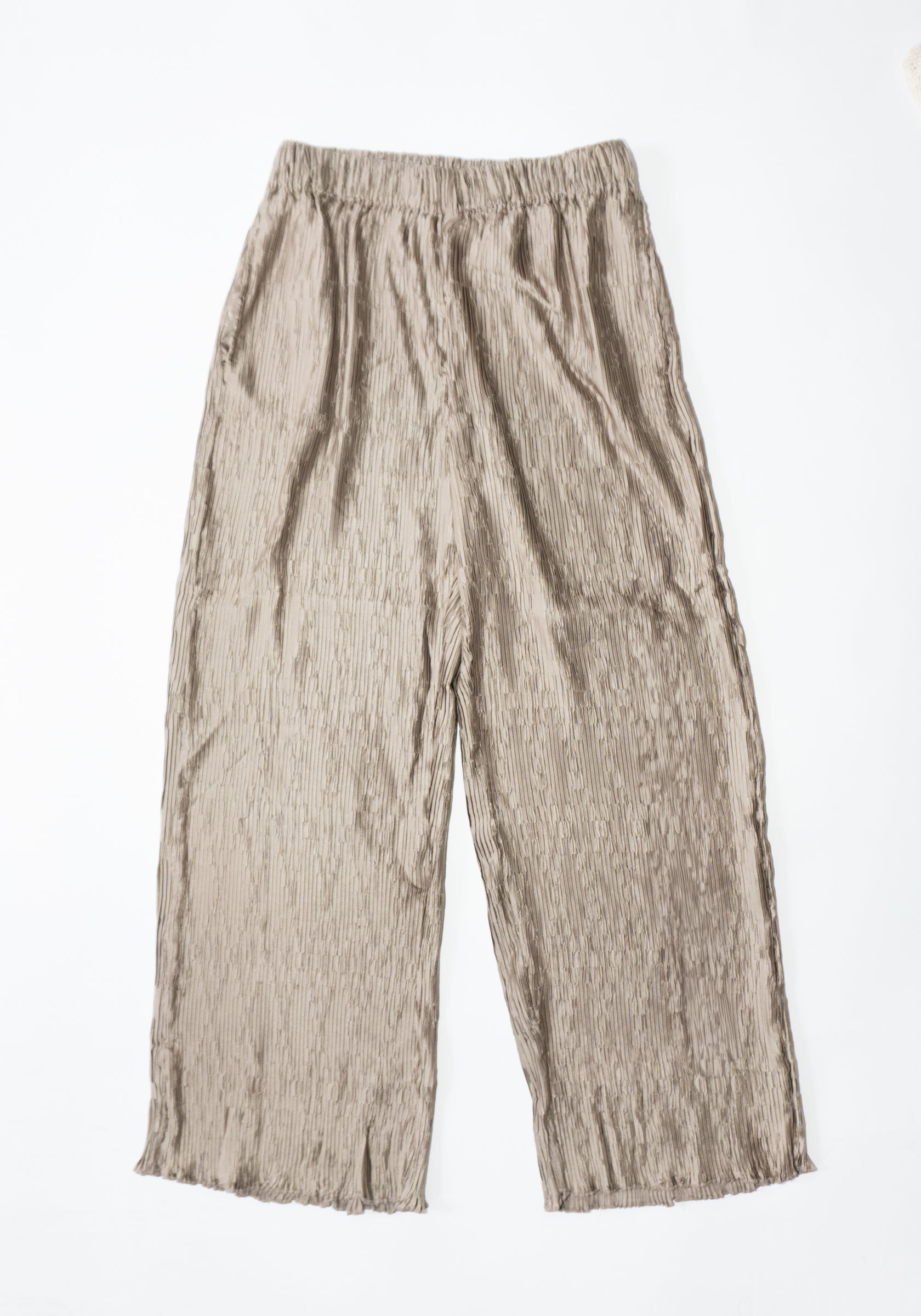 Malene Birger Letita Pleated Pant in Cobblestone