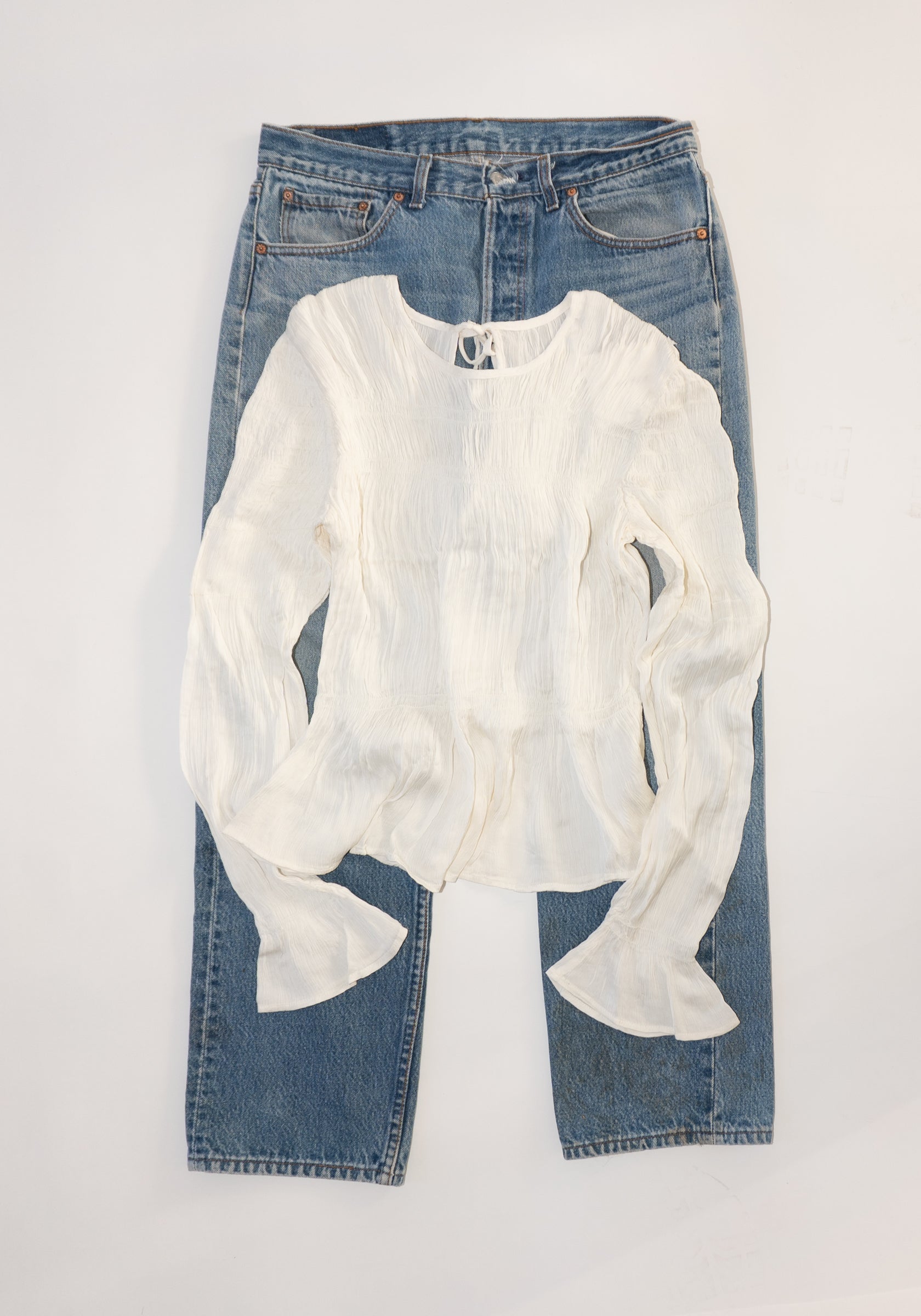 Ovas Blouse in Cream