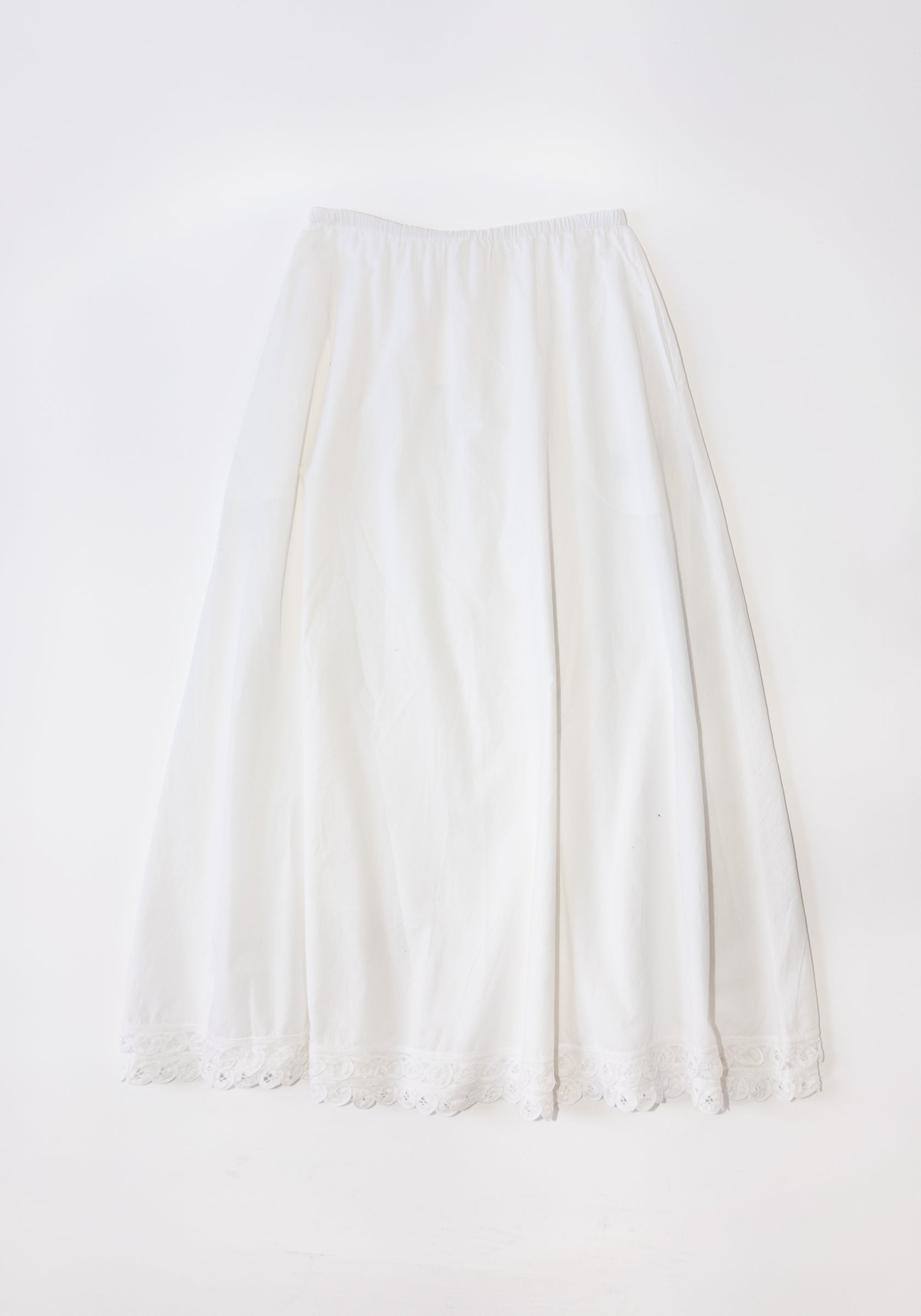 Pheobes Eyelet Skirt in Soft White