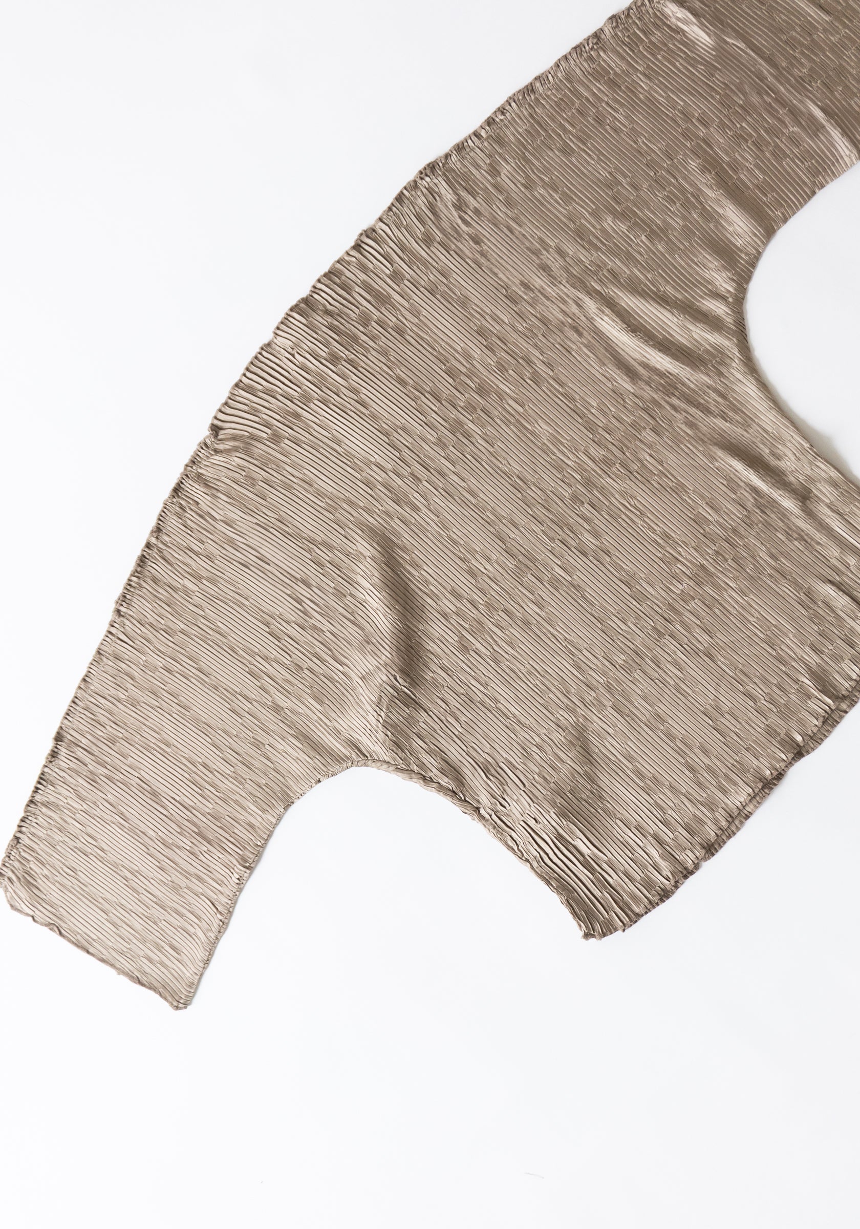 Malene Birger Tralluman Pleated Top in Cobblestone