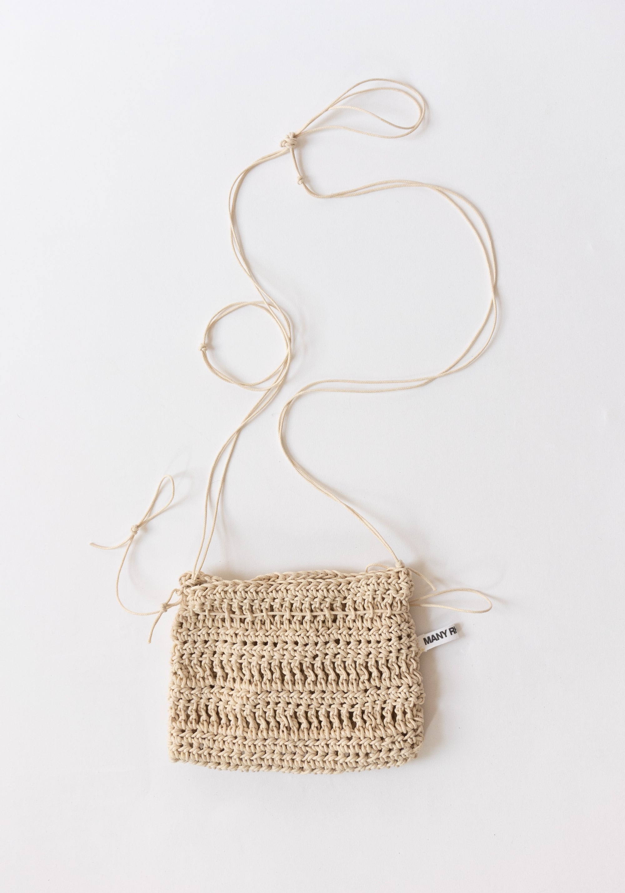 Flat Sachet Bag in Natural