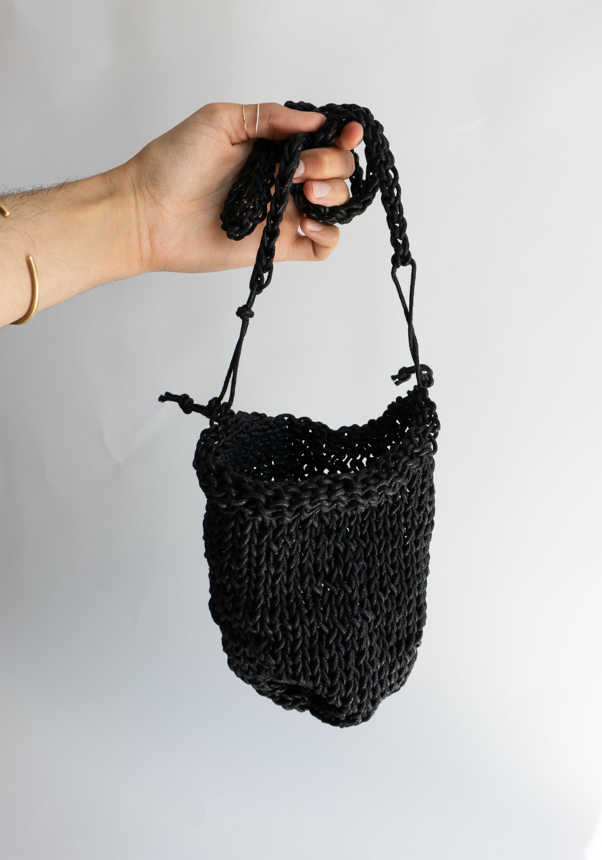 Many Rhizomes Knitted Herbal Pouch