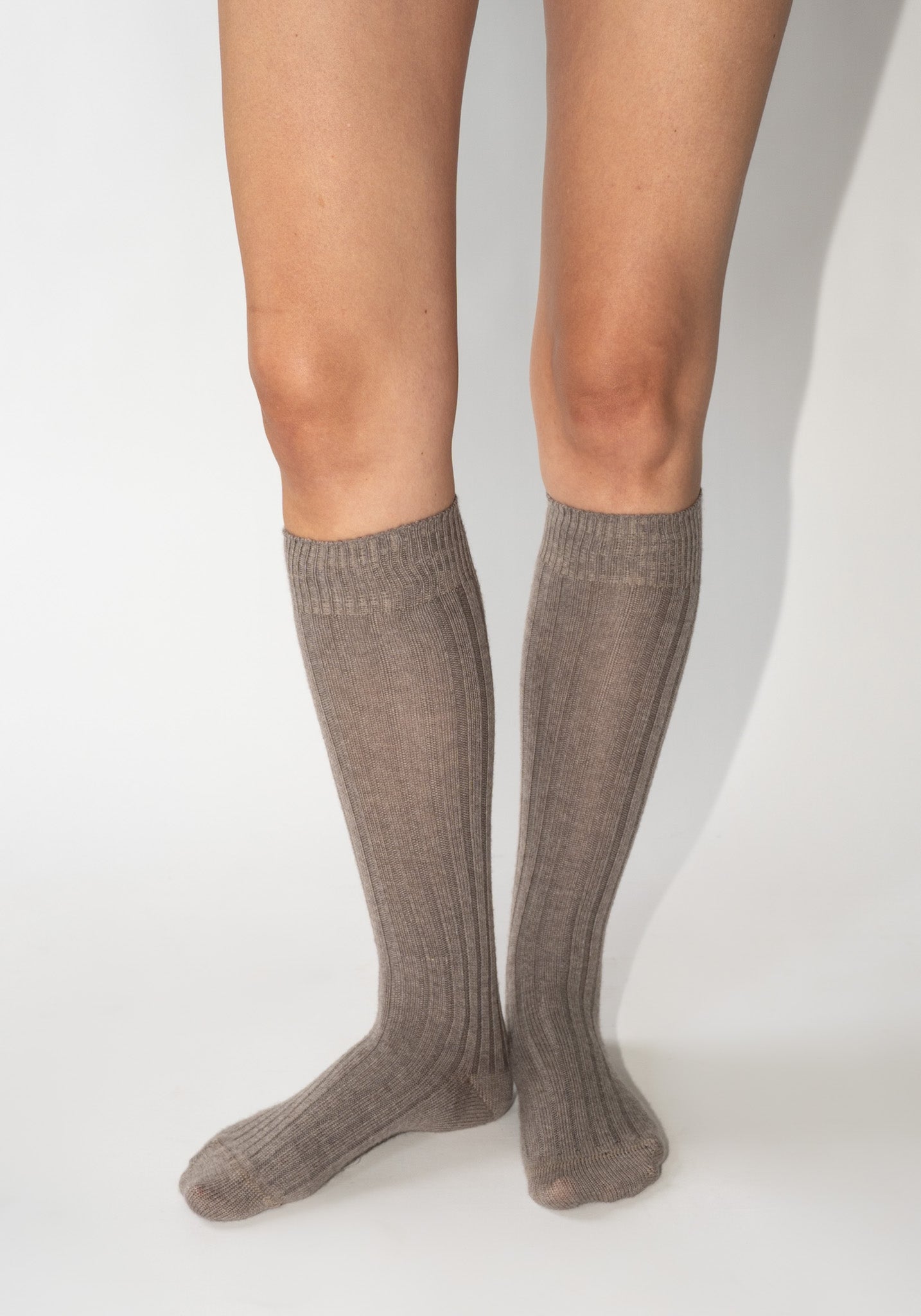 Maria La Rosa College Socks in Nutmeg