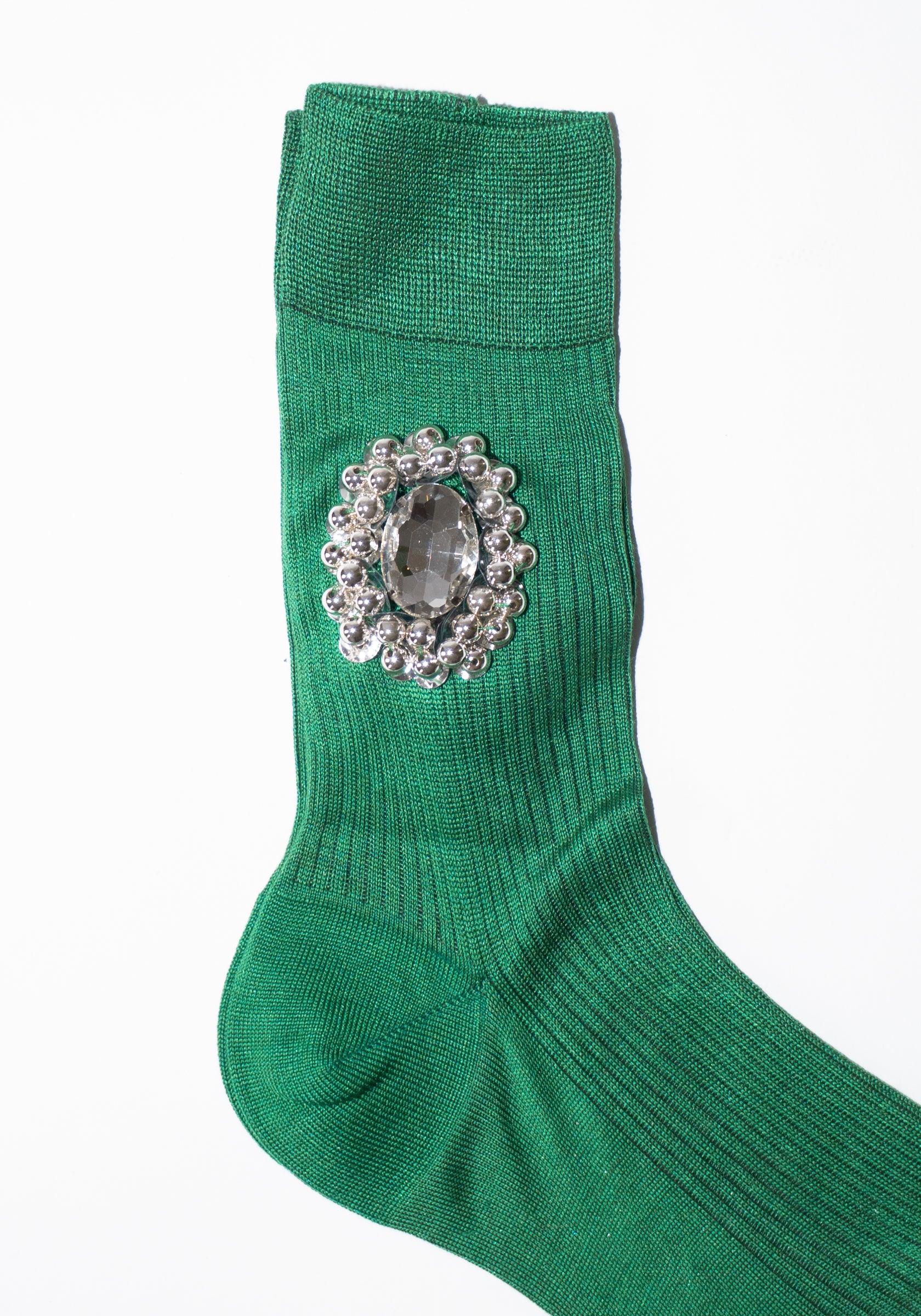 Aisha Socks in Emerald