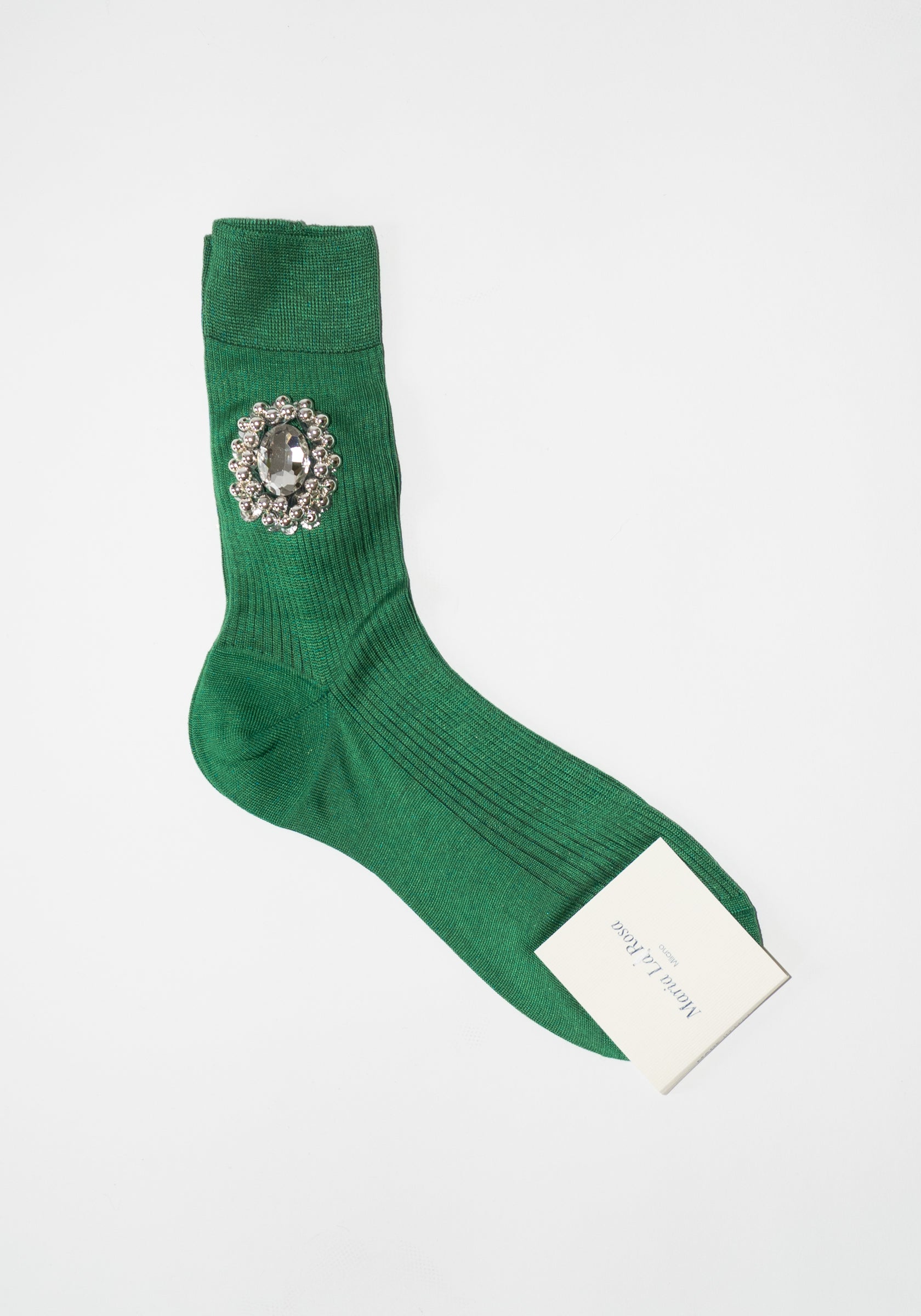 Aisha Socks in Emerald