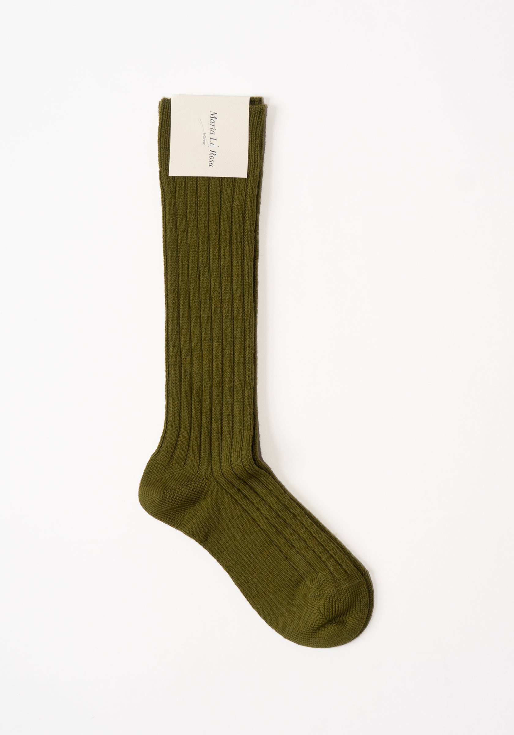 Maria La Rosa College Socks in Pisello