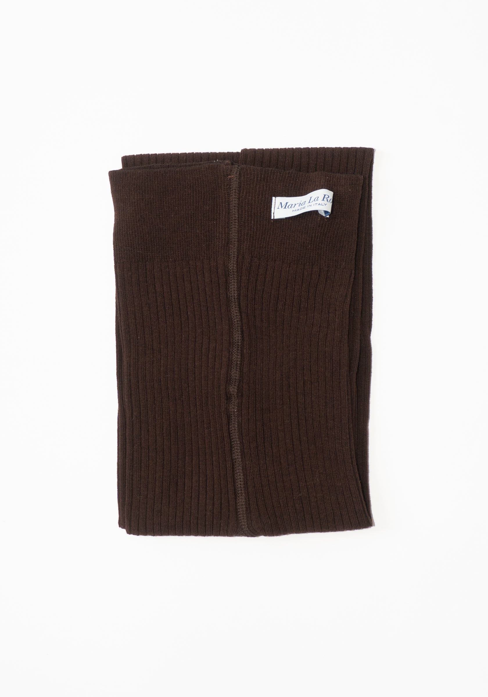 Cotton Tights in Brown