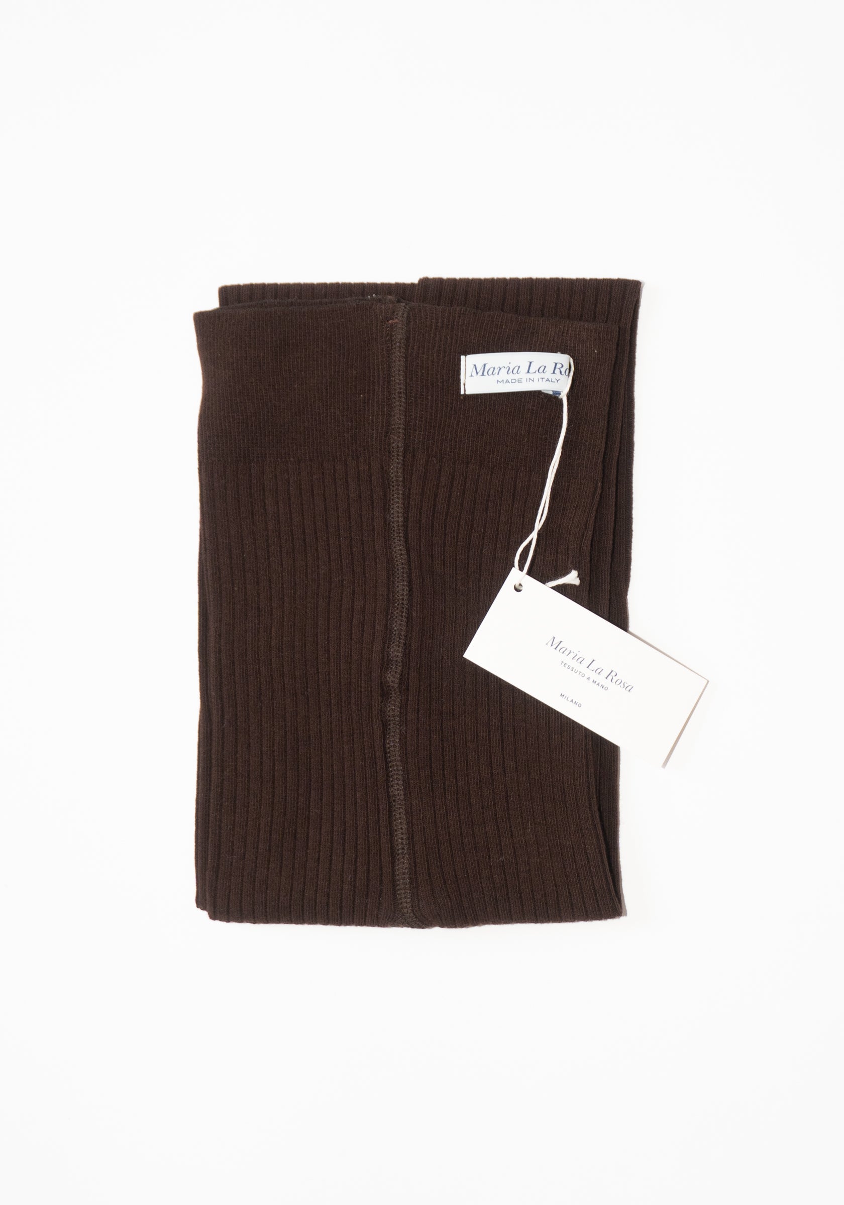 Cotton Tights in Brown