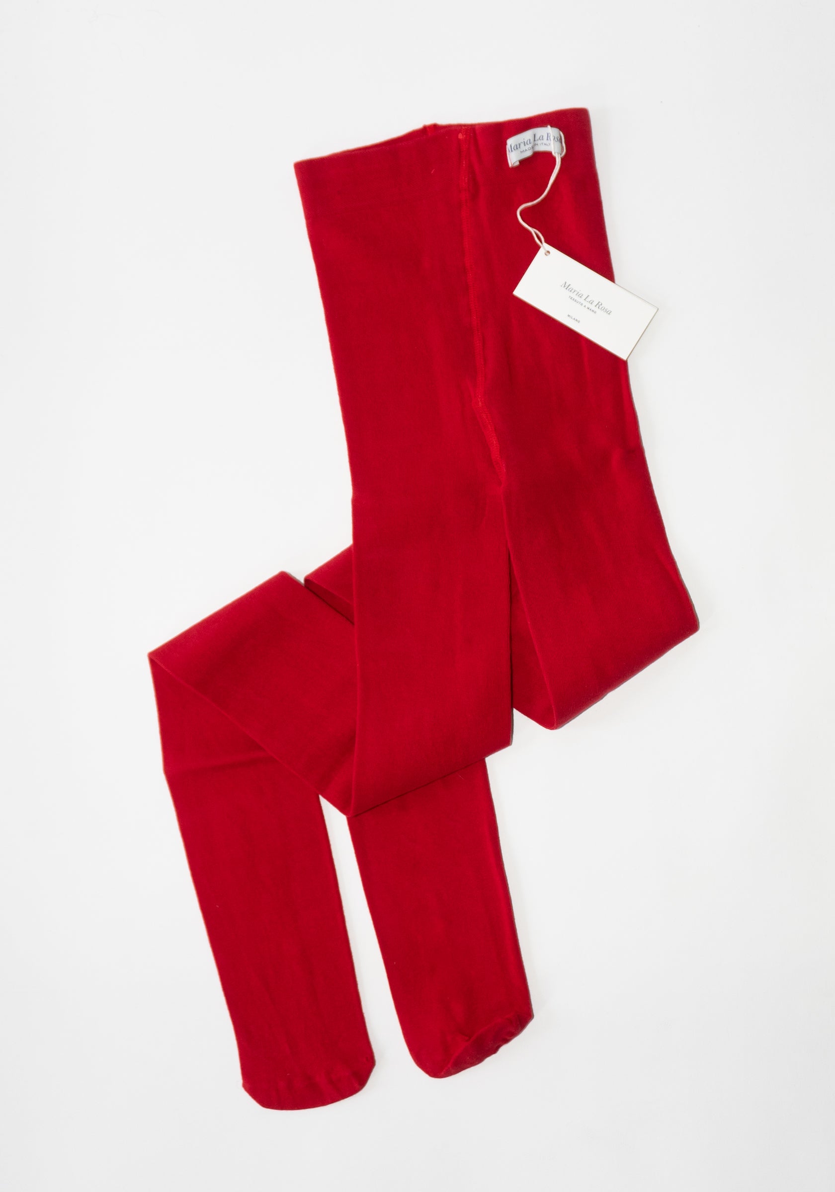 Cotton Liebe Tights in Red