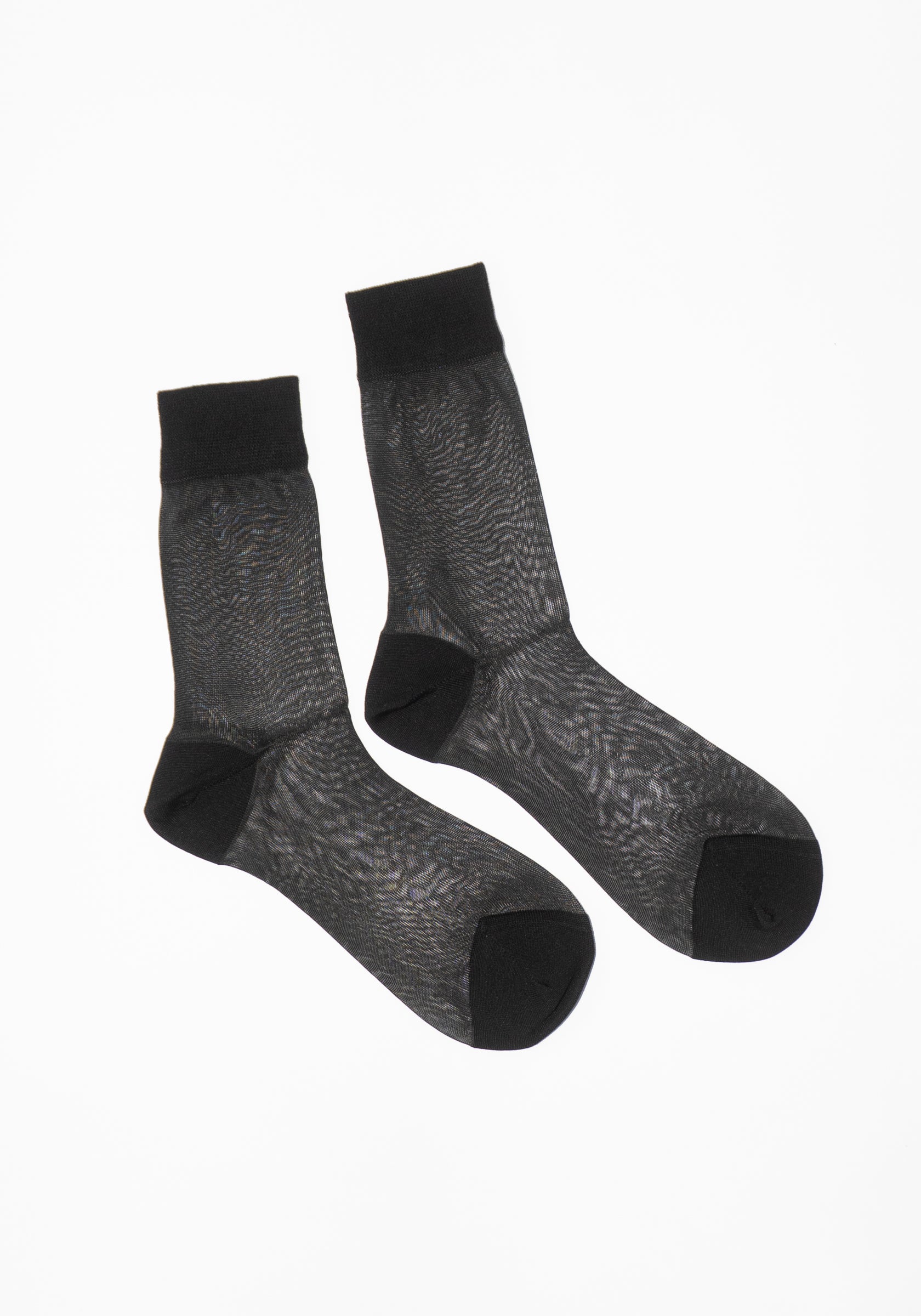 Wave Socks in Black