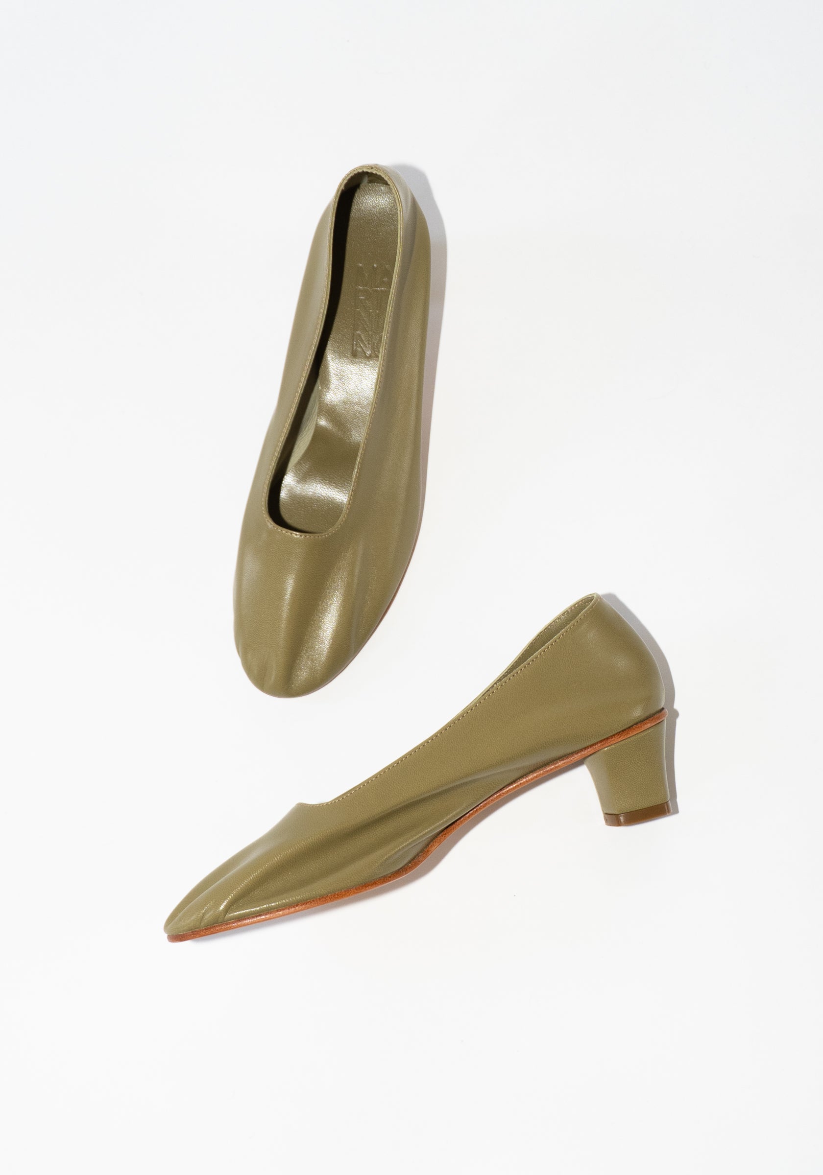 Martiniano High Glove Heels in Kiwi