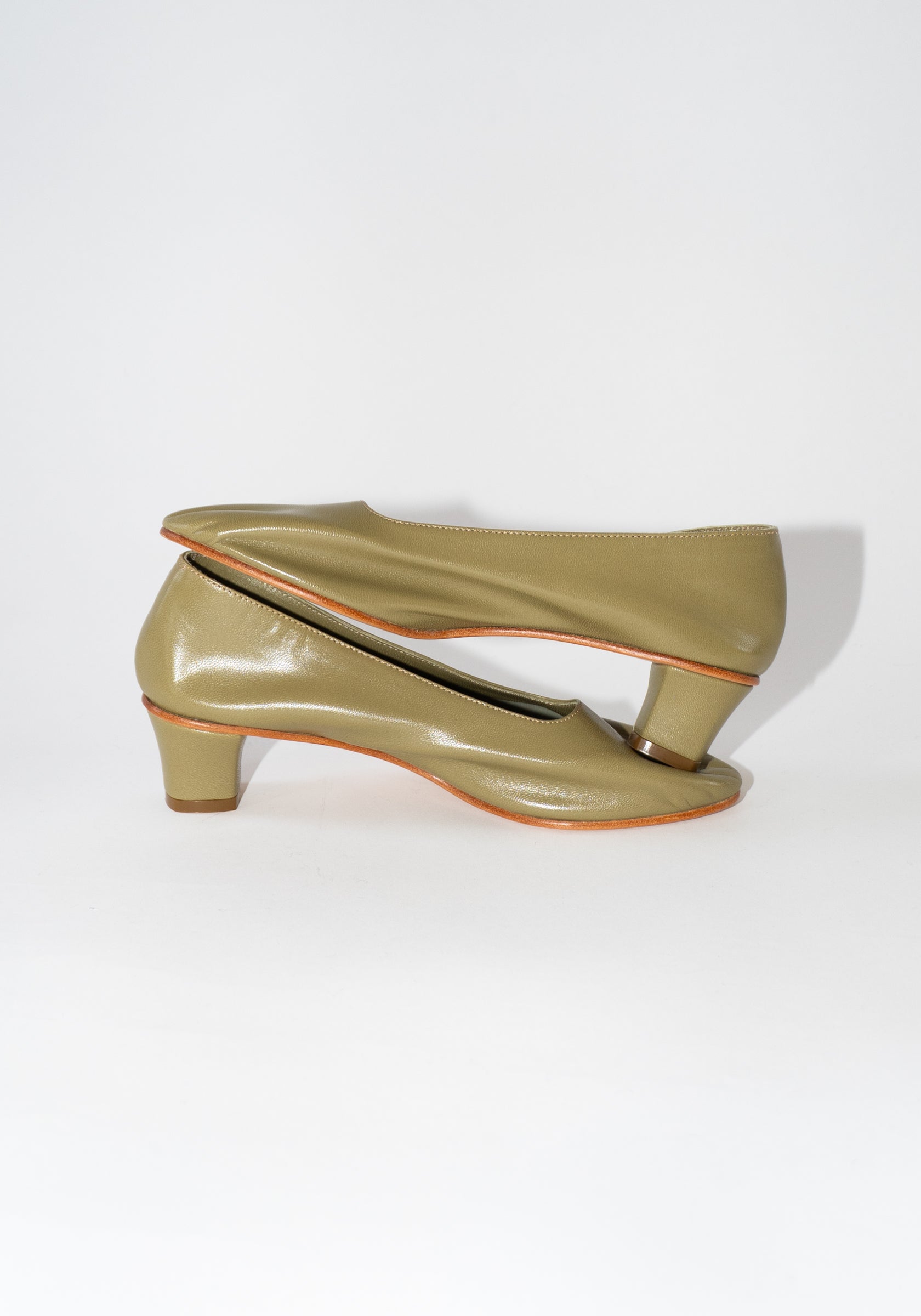Martiniano High Glove Heels in Kiwi