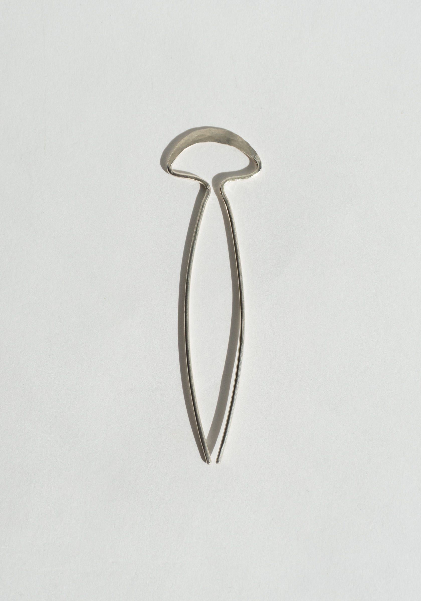 Mary Macgill Fan Hair Pin in Sterling Silver