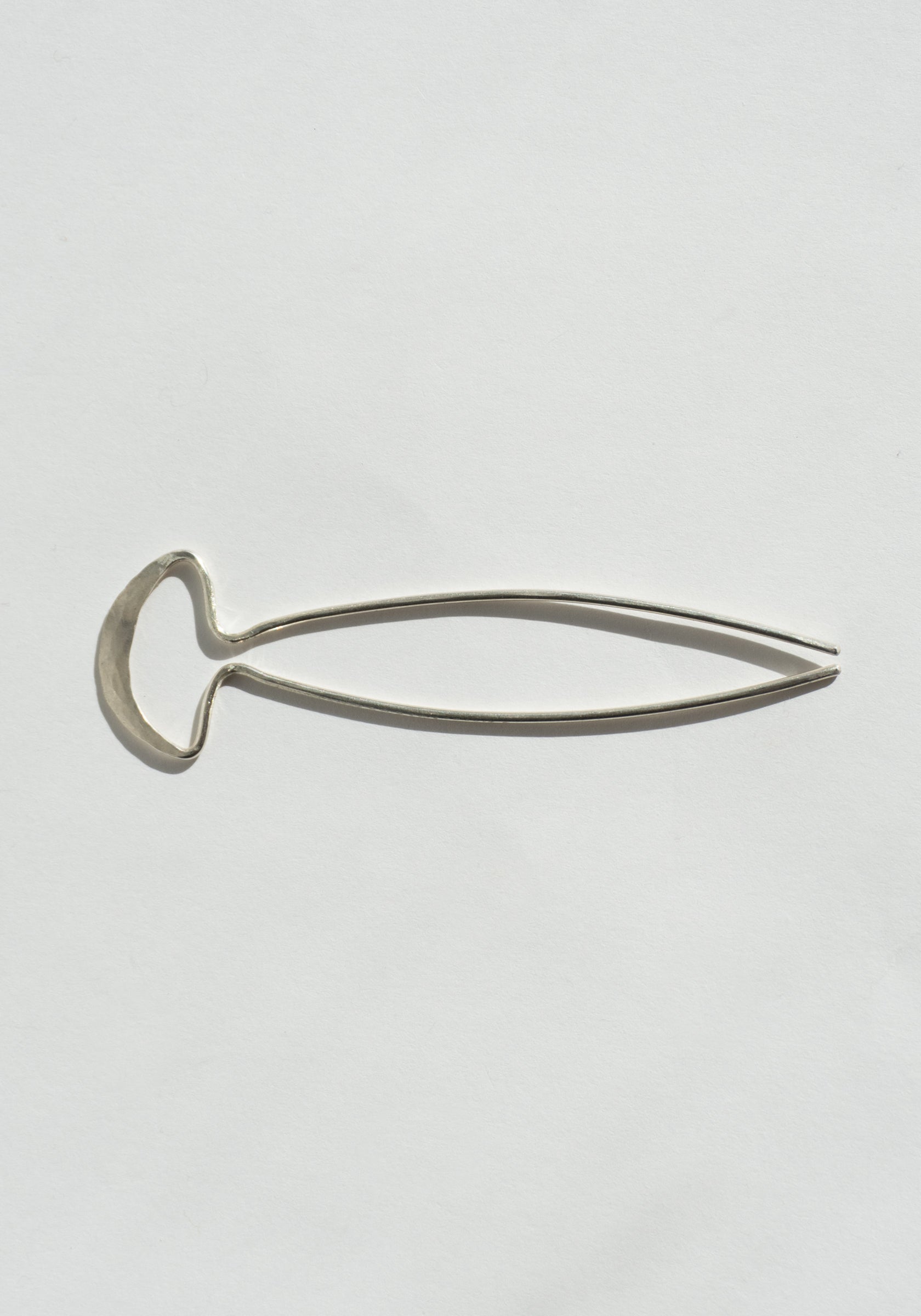 Mary Macgill Fan Hair Pin in Sterling Silver