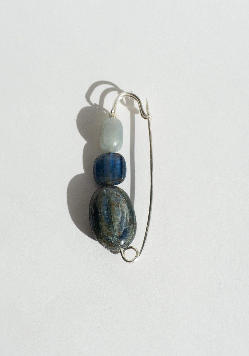 Mary MacGill Kyanite and Moonstone Pin