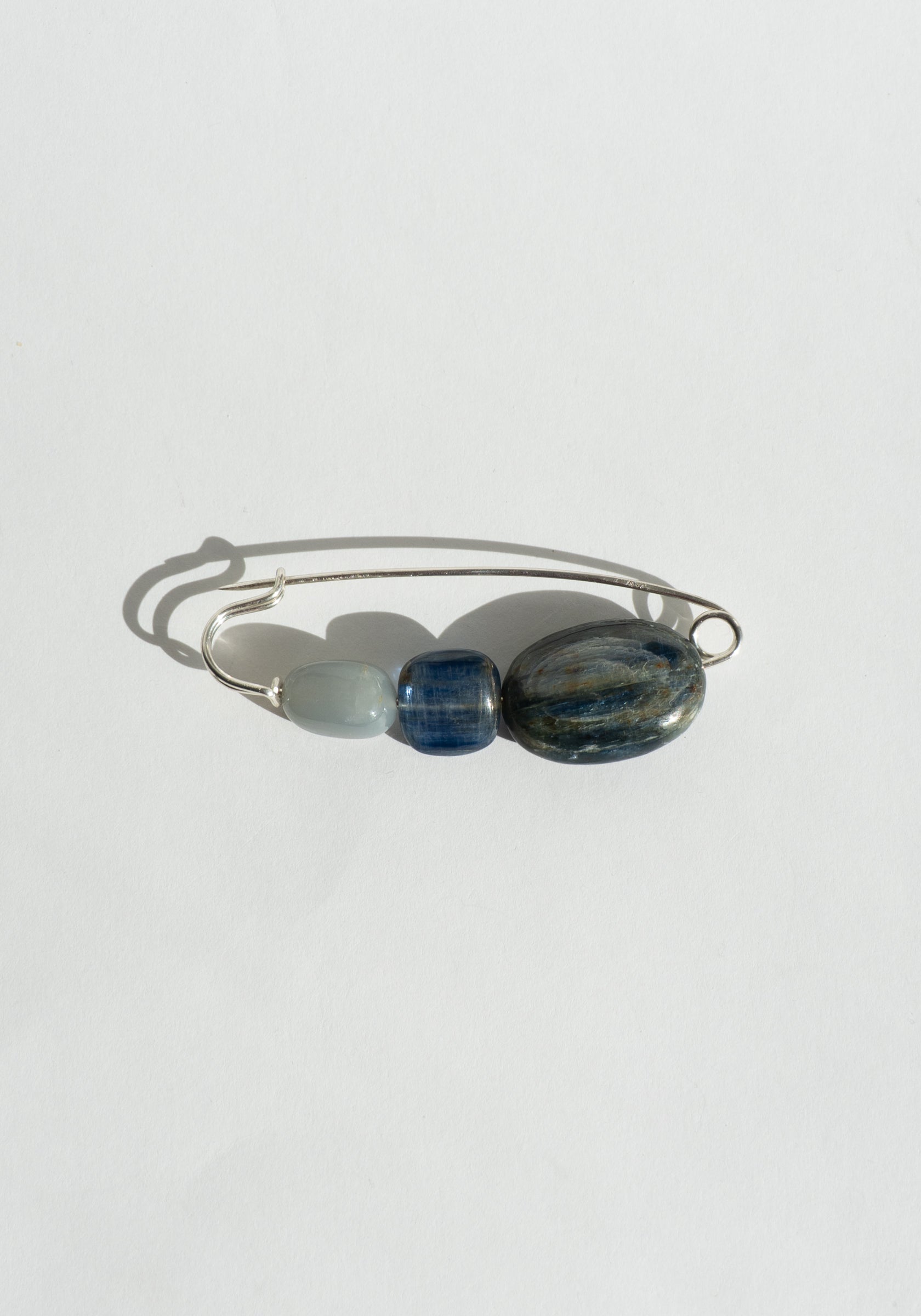 Mary MacGill Kyanite and Moonstone Pin