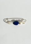 Mary MacGill Lapis, Pearl and Moonstone Pin
