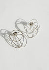 Mary MacGill Line Drawing Studs in Sterling Silver