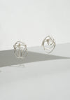 Mary MacGill Line Drawing Studs in Sterling Silver