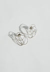 Mary MacGill Line Drawing Studs in Sterling Silver