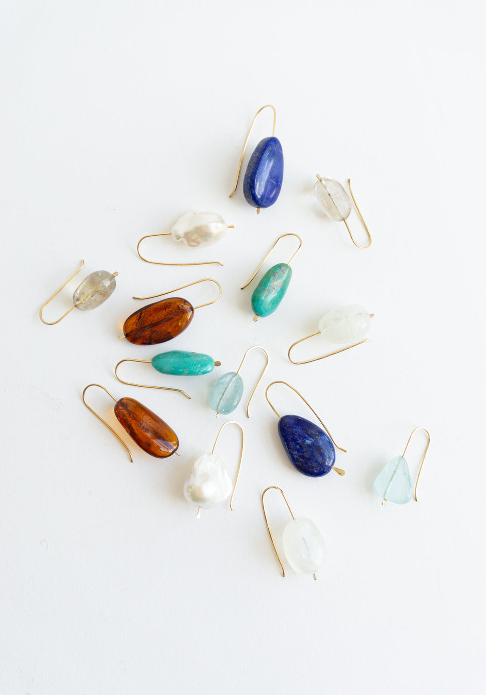 Stone Drop Earrings