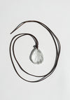 Matthew Swope Carved Crystal Shell Necklace