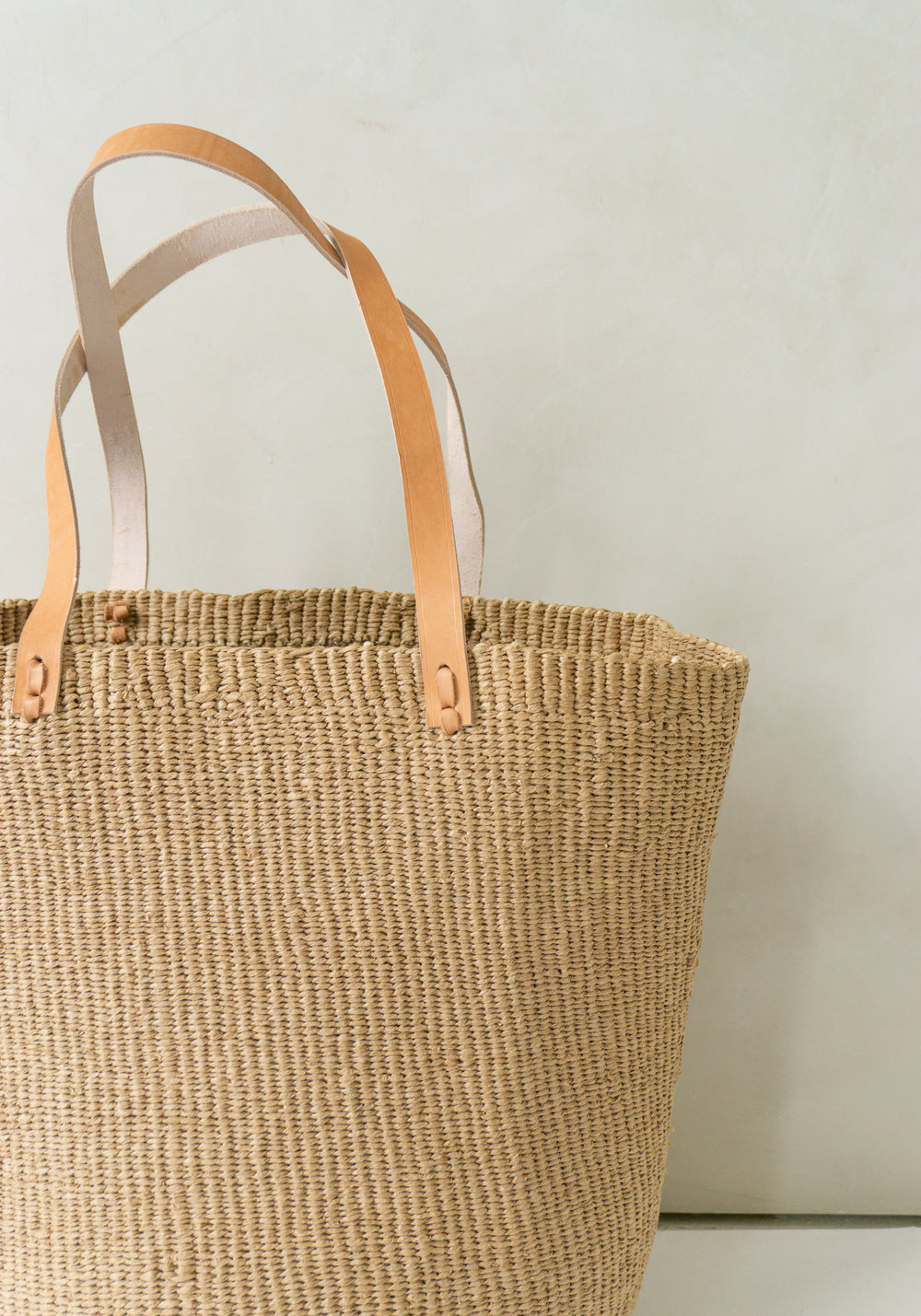 Kiondo Large Shopper Basket in Brown
